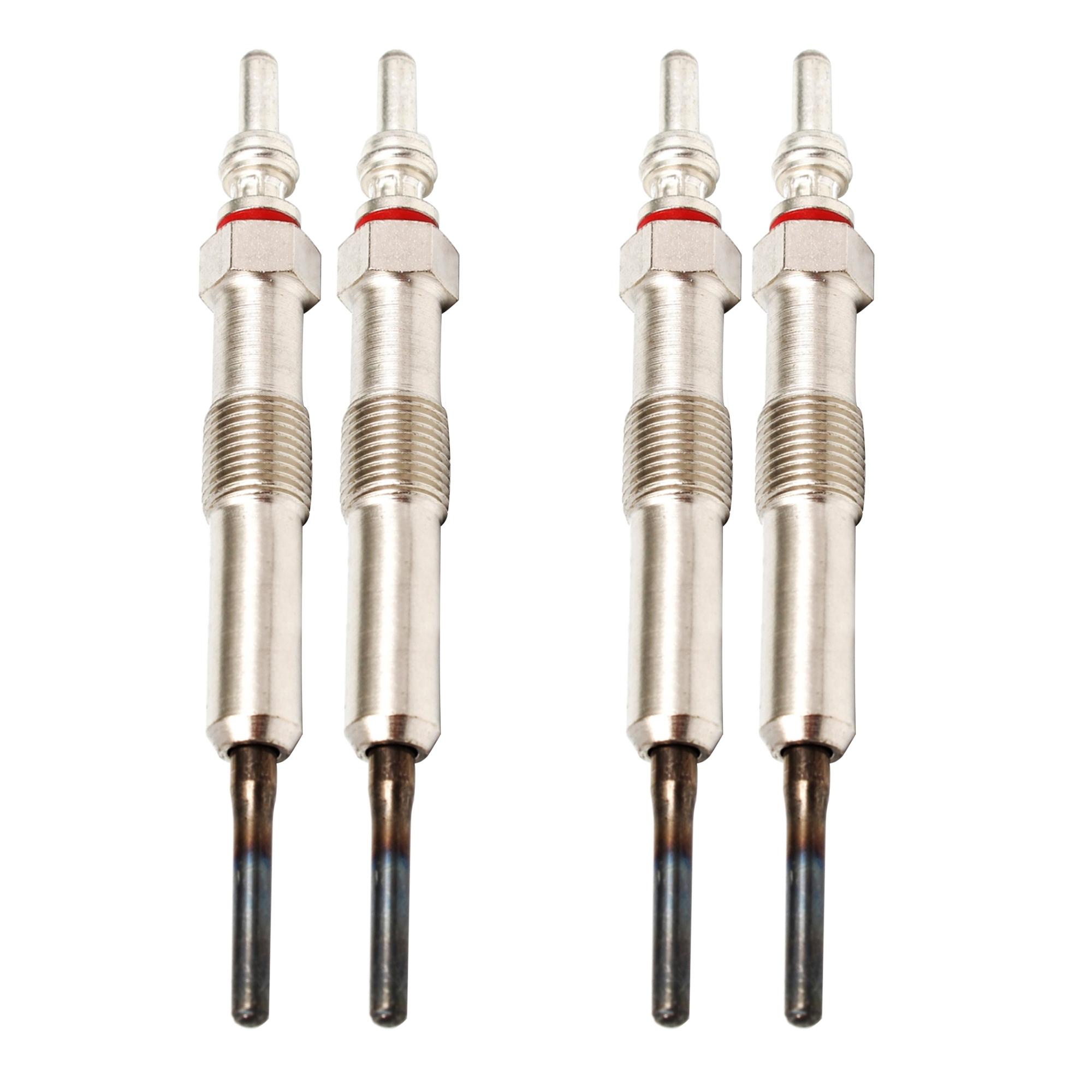 (Lot de 4) Bougie de préchauffage pour moteurs 1.5 Dci PARTSLINE KC00648