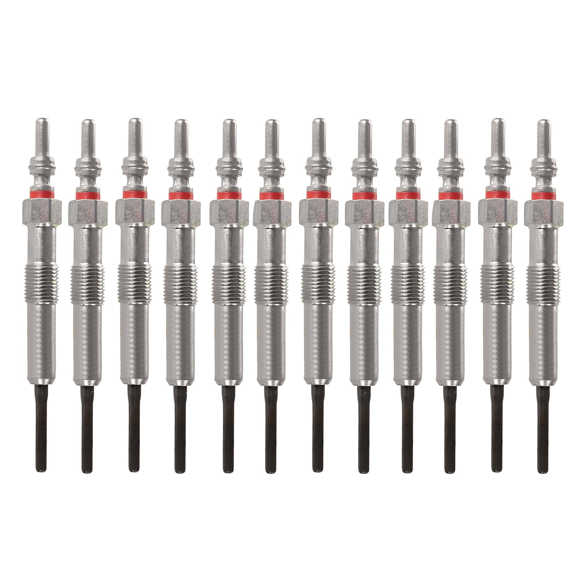 (Lot de 12) Bougie de préchauffage pour moteurs 1.5 Dci PARTSLINE KC00649