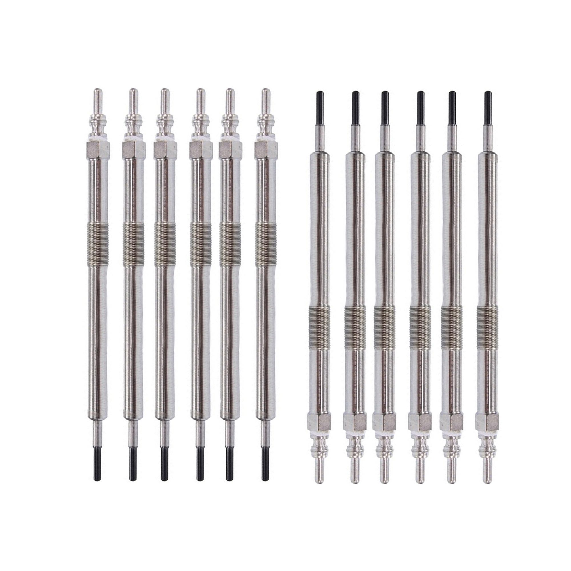(Lot de 12) Bougie de préchauffage pour moteurs 2.0L, 2.3L, 2.5L, 3.0L Dci, Cdti PARTSLINE KC00651