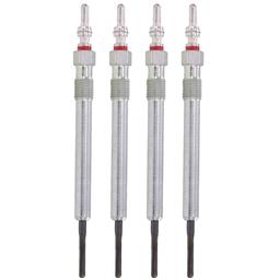 Lot de 4 Bougies de préchauffage pour Audi, Seat, Skoda, VW 1.6, 2.0, 2.7, 3.0 TDi PARTSLINE KC00661
