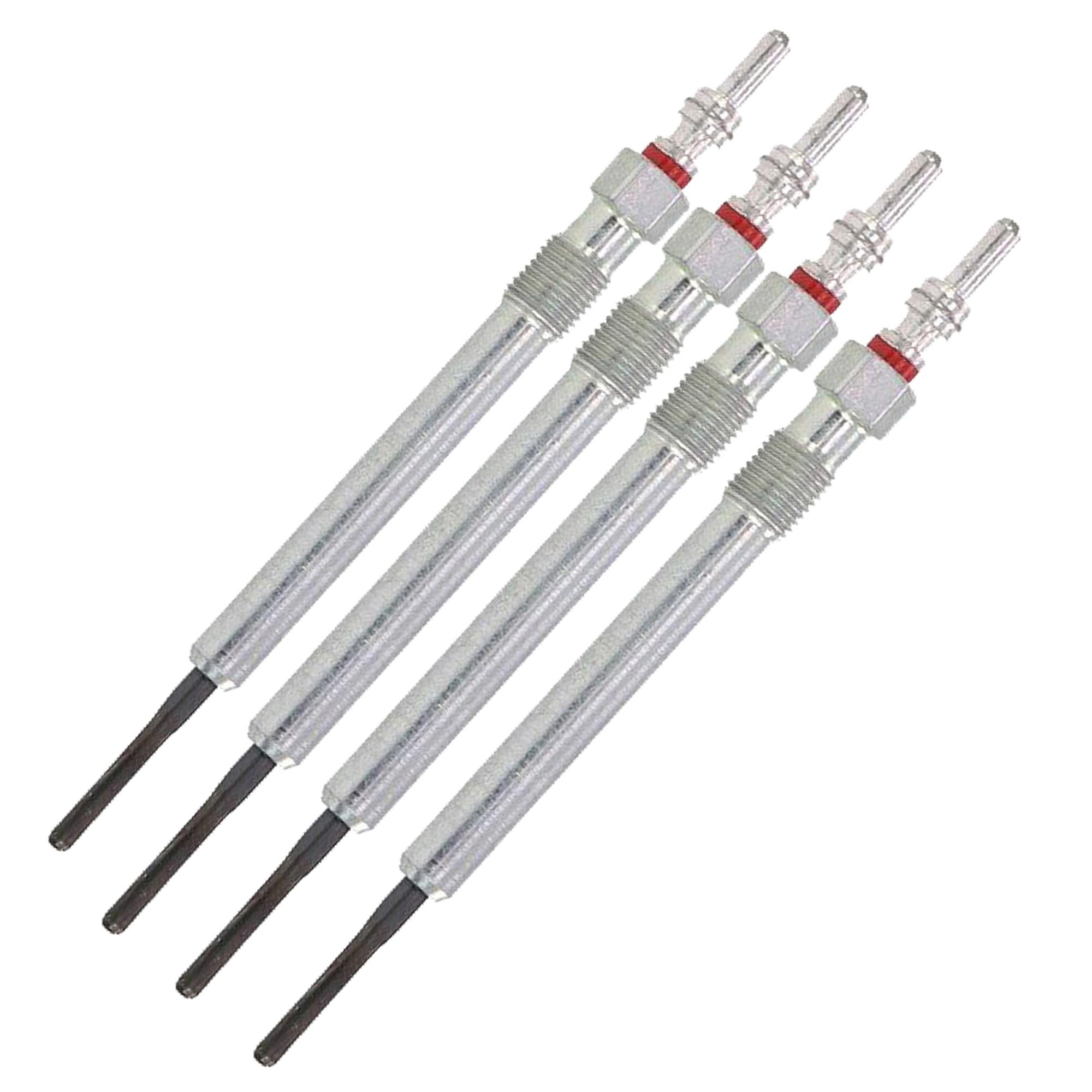 Lot de 4 Bougies de préchauffage pour Audi, Seat, Skoda, VW 1.6, 2.0, 2.7, 3.0 TDi PARTSLINE KC00661
