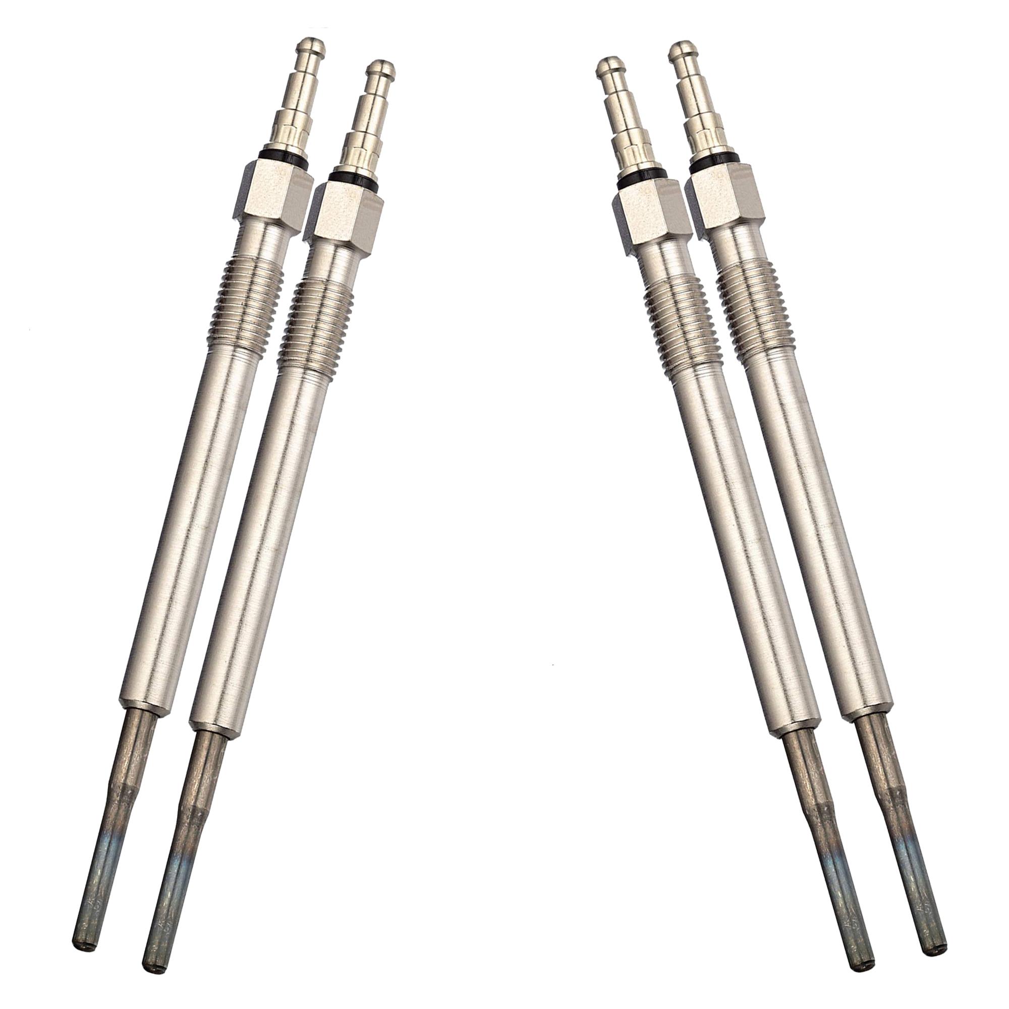 (Lot de 4) Bougie de préchauffage pour Audi, Seat et Volkswagen 2.0 L Tdi PARTSLINE KC00672