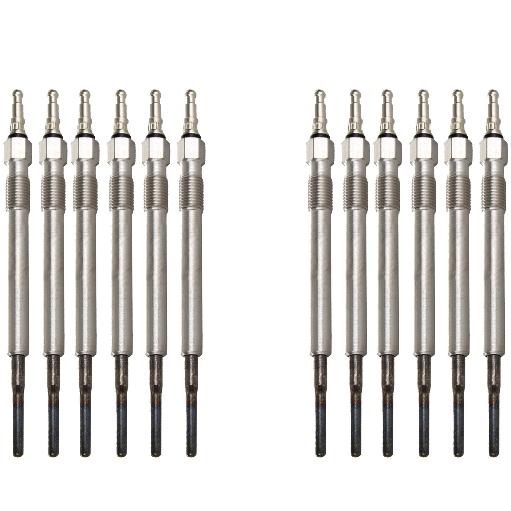 (Lot de 12) Bougie de préchauffage pour Audi, Seat et Volkswagen 2.0 L Tdi PARTSLINE KC00673