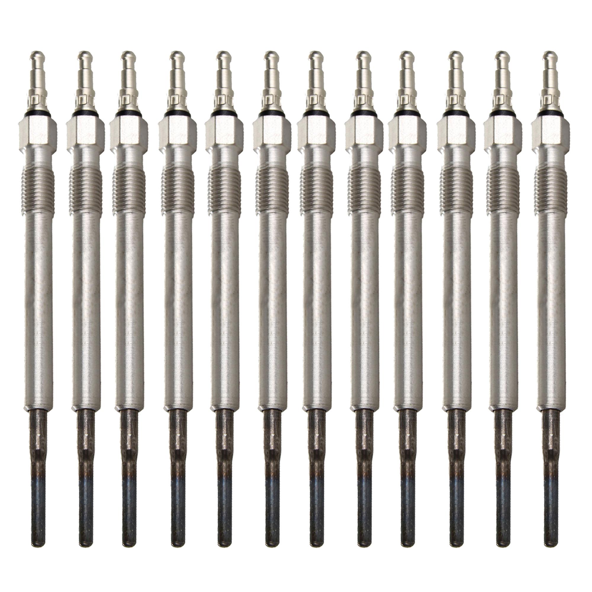 (Lot de 12) Bougie de préchauffage pour Audi, Seat et Volkswagen 2.0 L Tdi PARTSLINE KC00673