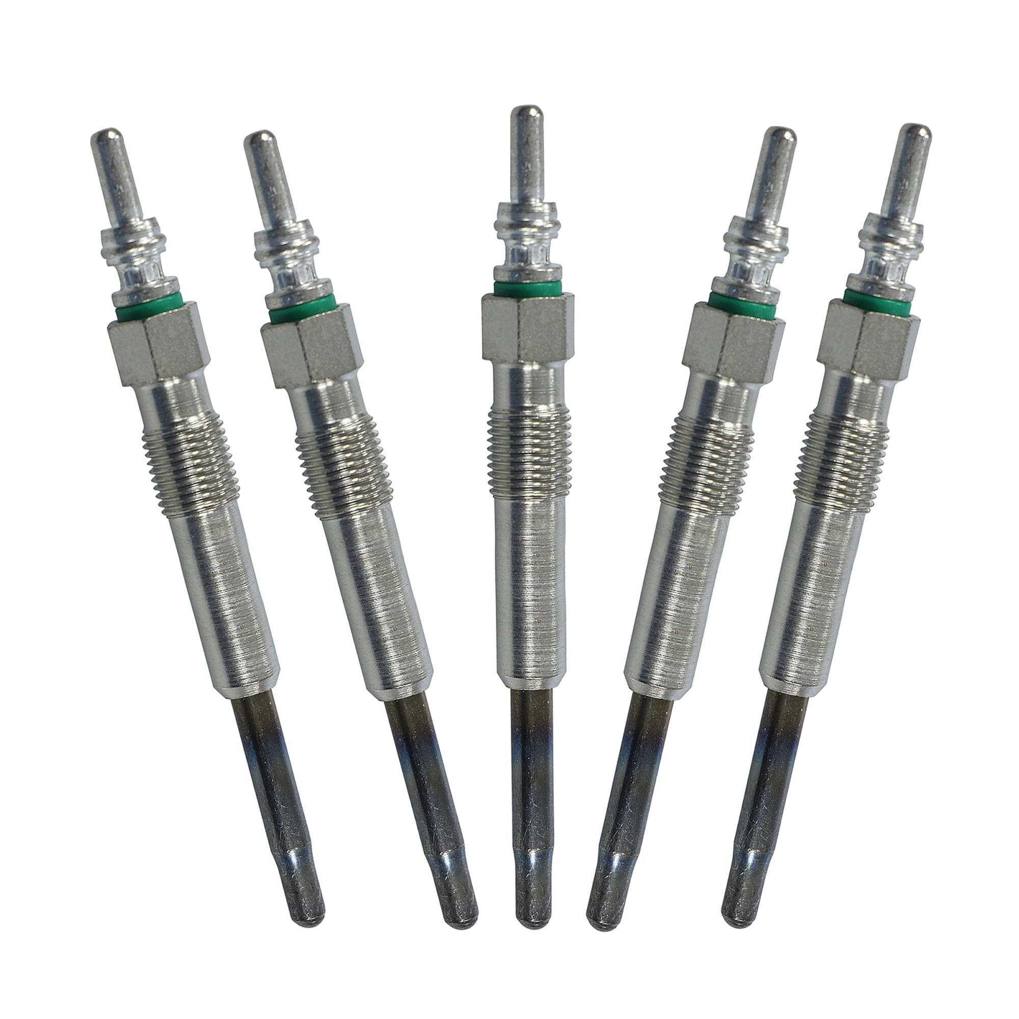 (Lot de 5) Bougie de préchauffage pour moteurs 1.2, 1.4, 1.9, 2.5 L TDI PARTSLINE KC00695