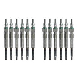 (Lot de 12) Bougie de préchauffage pour moteurs 1.2, 1.4, 1.9, 2.5 L TDI PARTSLINE KC00696