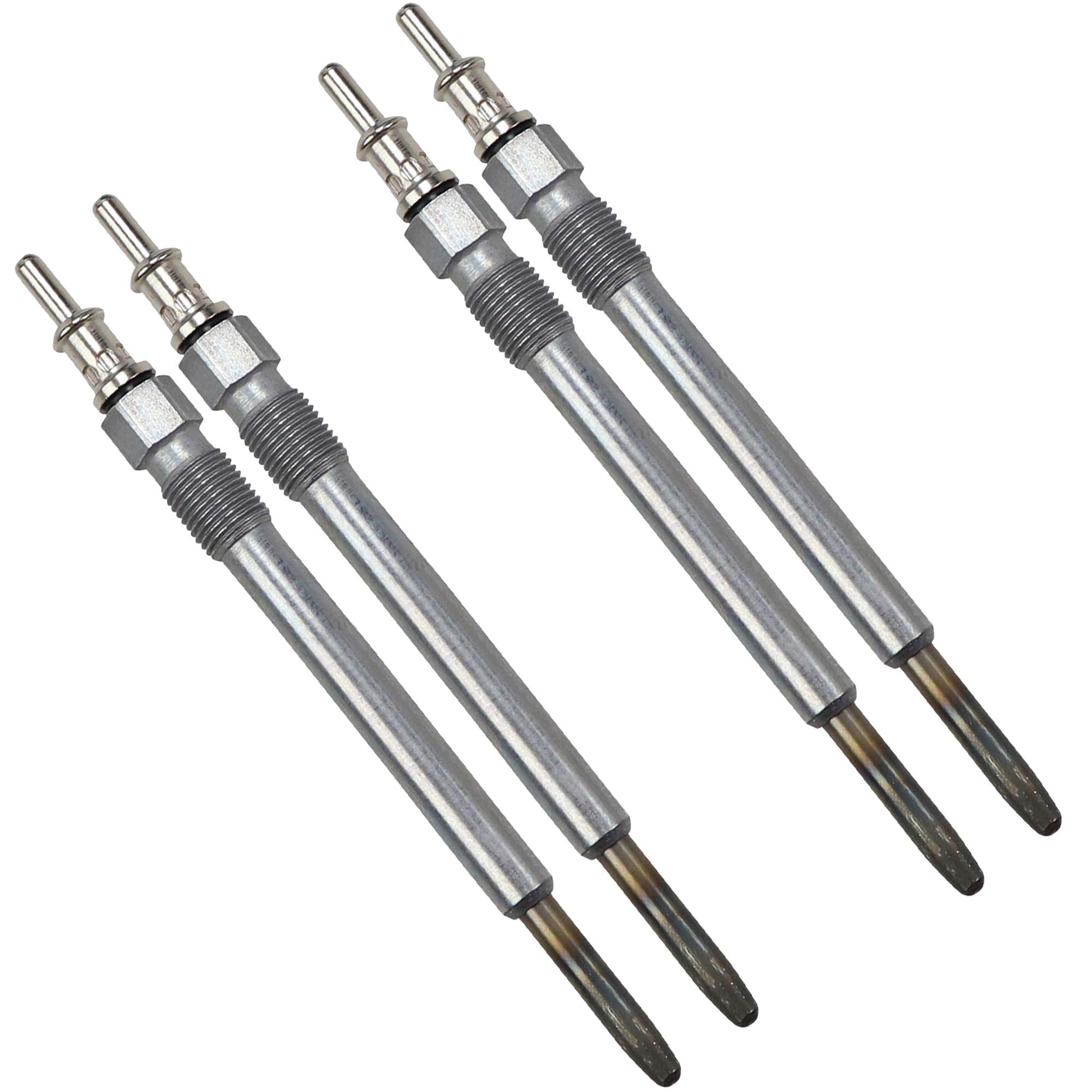 (Lot de 4) Bougie de préchauffage pour moteurs 2.2 L Cdi Crd, 2.7 L Cdi Crd PARTSLINE KC00708