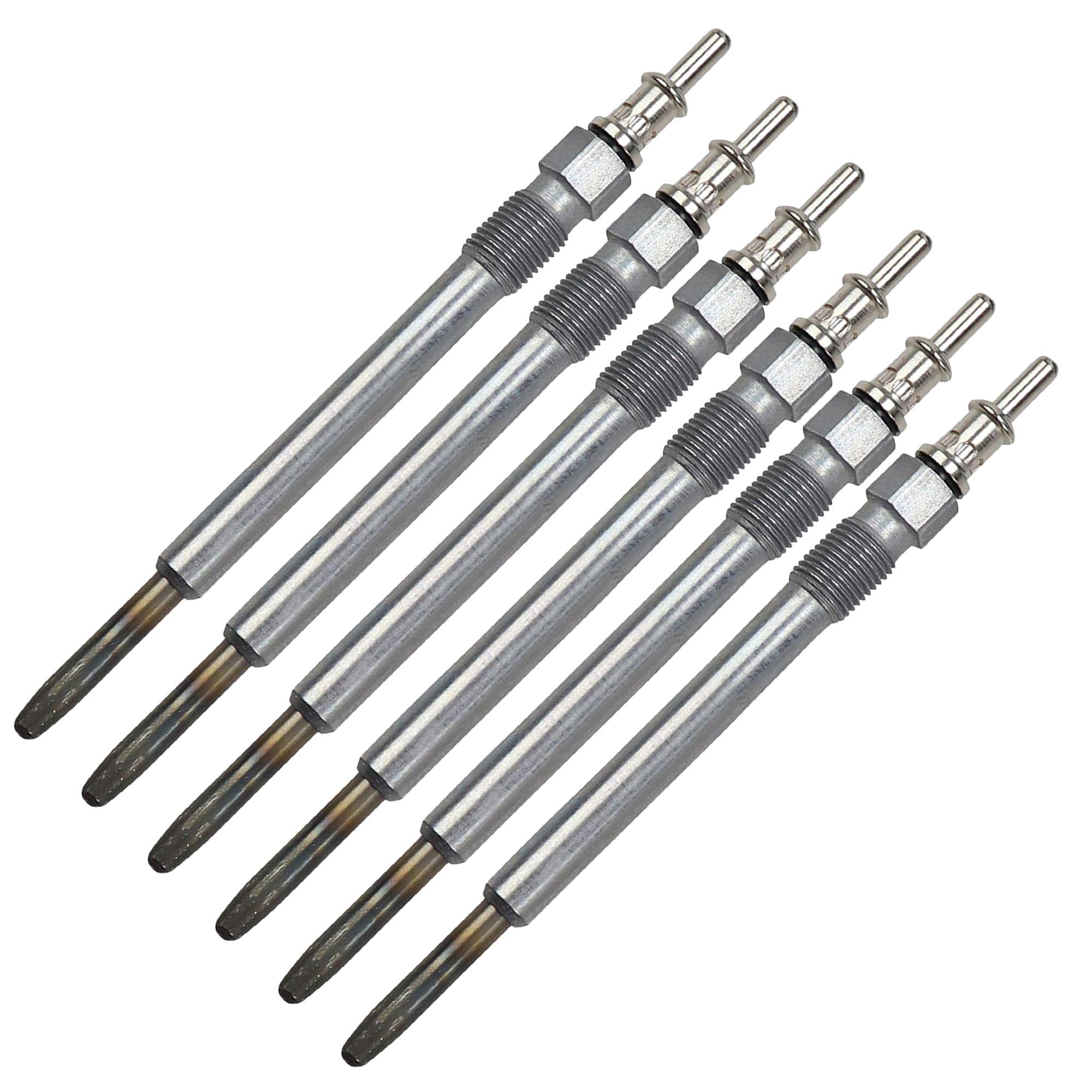 (Lot de 6) Bougie de préchauffage pour moteurs 2.2 L Cdi Crd, 2.7 L Cdi Crd PARTSLINE KC00804