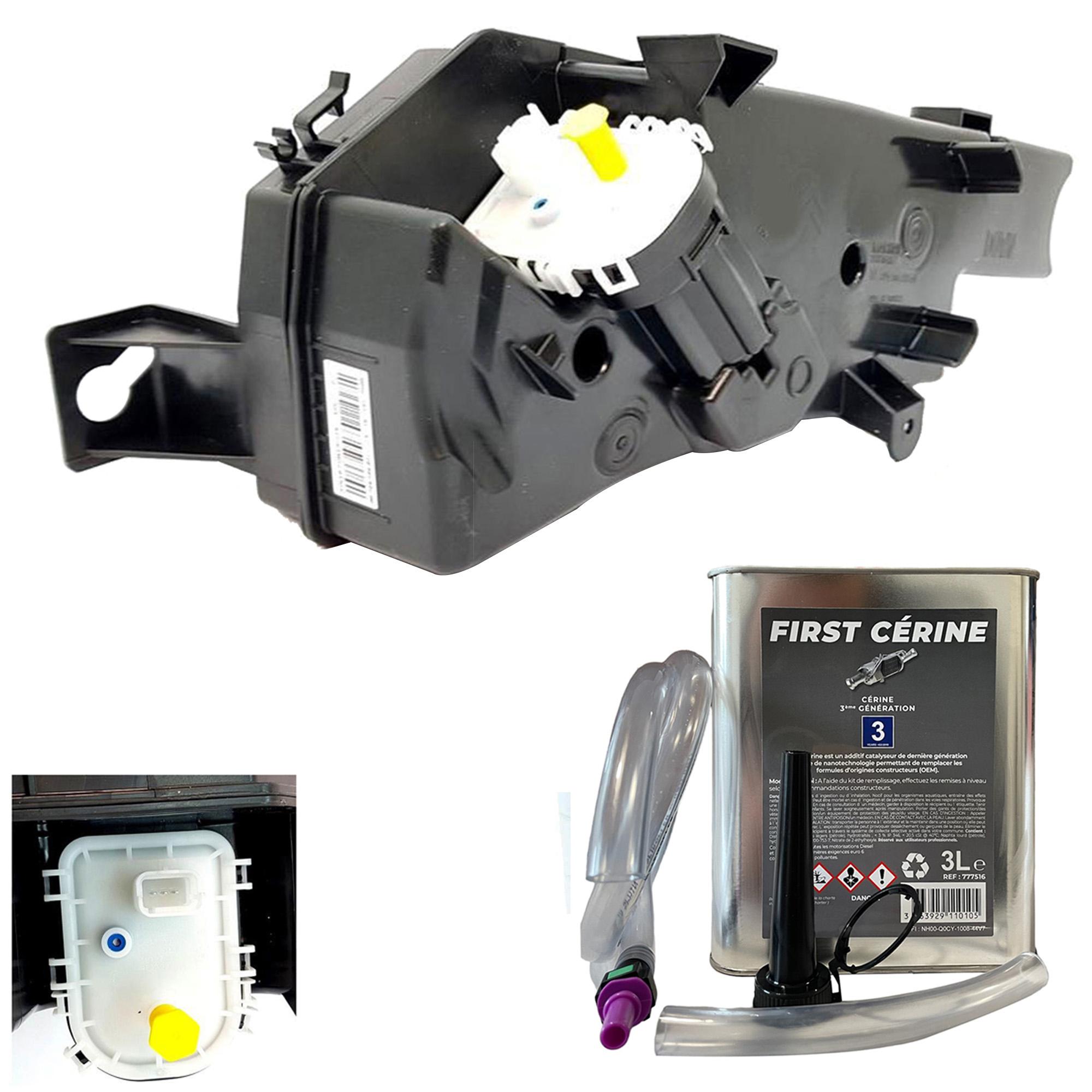 Réservoir d'additif FAP avec pompe doseuse + bidon 3L de cérine universelle PARTSLINE KC00936