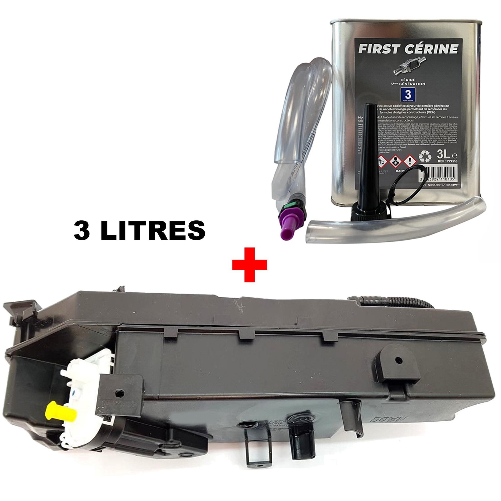 Réservoir d'additif FAP avec pompe doseuse + bidon 3L de cérine universelle PARTSLINE KC00936