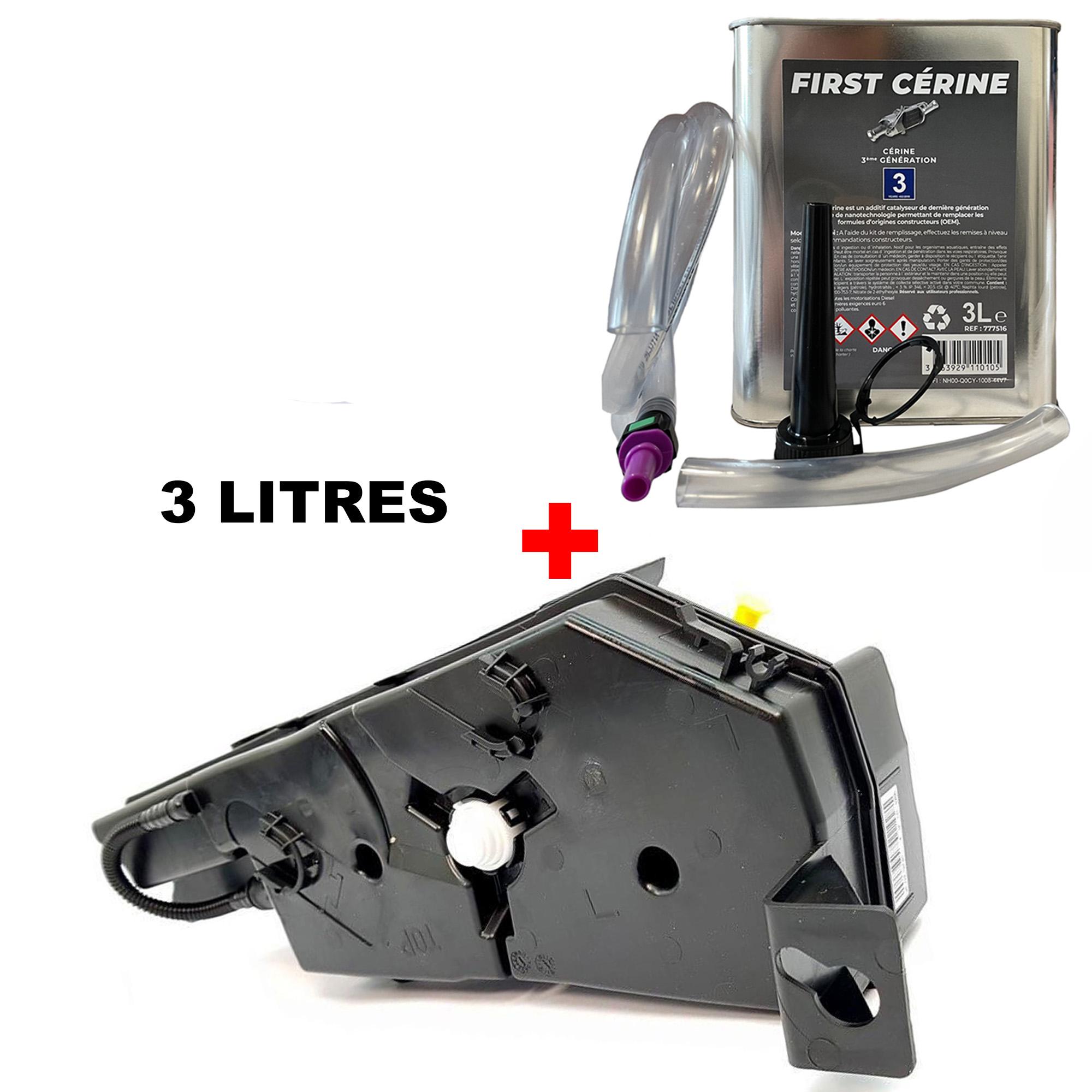 Réservoir d'additif FAP avec pompe doseuse + bidon 3L de cérine universelle PARTSLINE KC00936