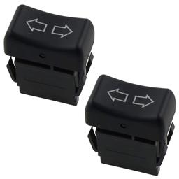 Paire boutons lève vitre avant gauche et droit pour Renault Super 5 R9 R18 R14 R30 PARTSLINE KC00950
