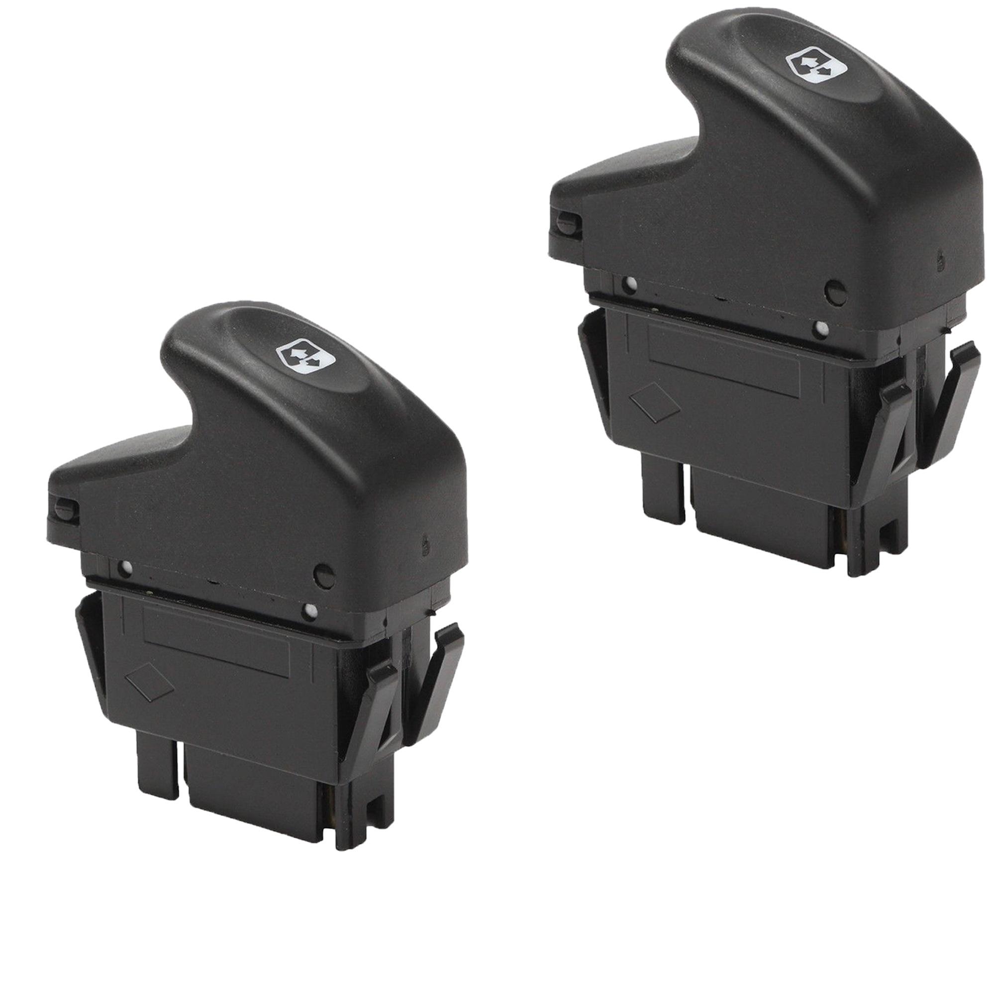 Boutons leve vitre avant droit ET avant gauche pour Clio 2 Kangoo Megane PARTSLINE KC00952