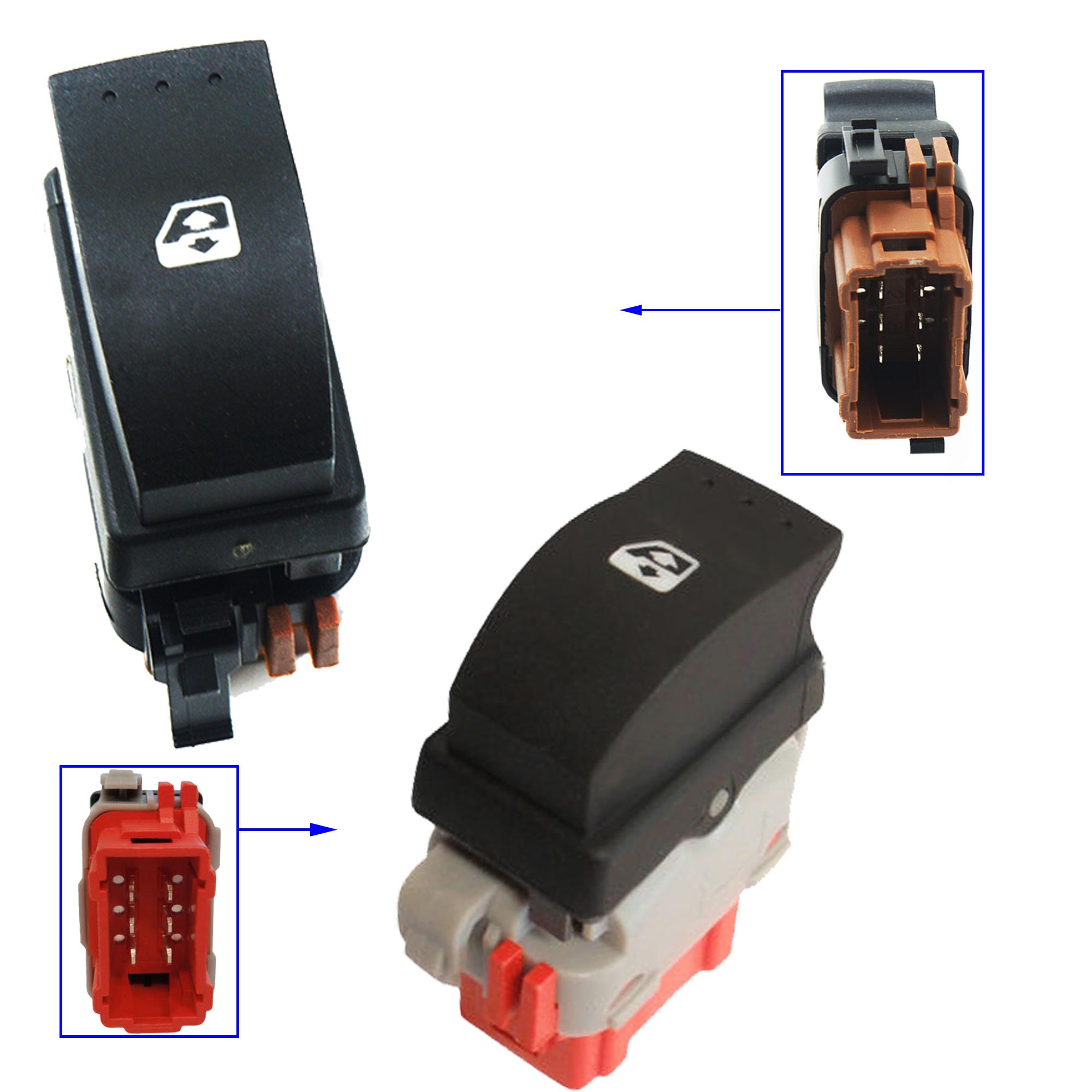 Bouton interrupteur lève vitre avant gauche droit pour Master 2 Movano A Interstar PARTSLINE KC00971