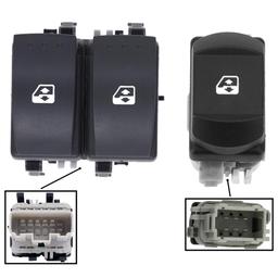 Bouton de lève-vitre avant gauche et droit pour Nissan Opel Renault depuis 1999 PARTSLINE KC00974