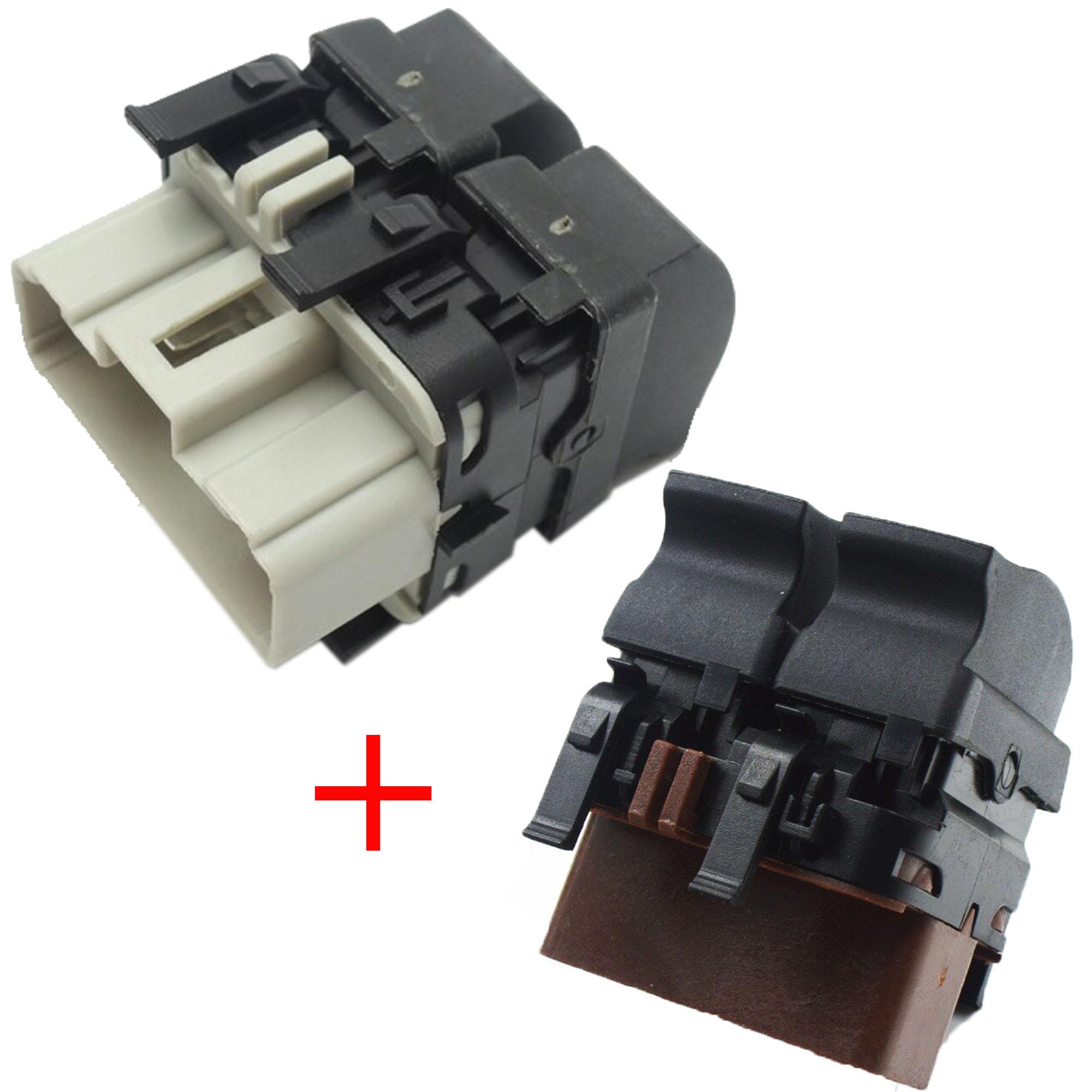 Lot boutons lève vitre platine conducteur pour Espace 4 Megane 2 Laguna II Scenic PARTSLINE KC00976