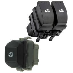 Bouton lève vitre avant gauche et droit pour Megane 2 Scenic II Espace 4 PARTSLINE KC00980