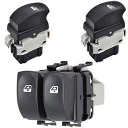 Bouton leve vitre avant arriere pour Renault Clio 3 Modus Twingo 2 PARTSLINE KC00985