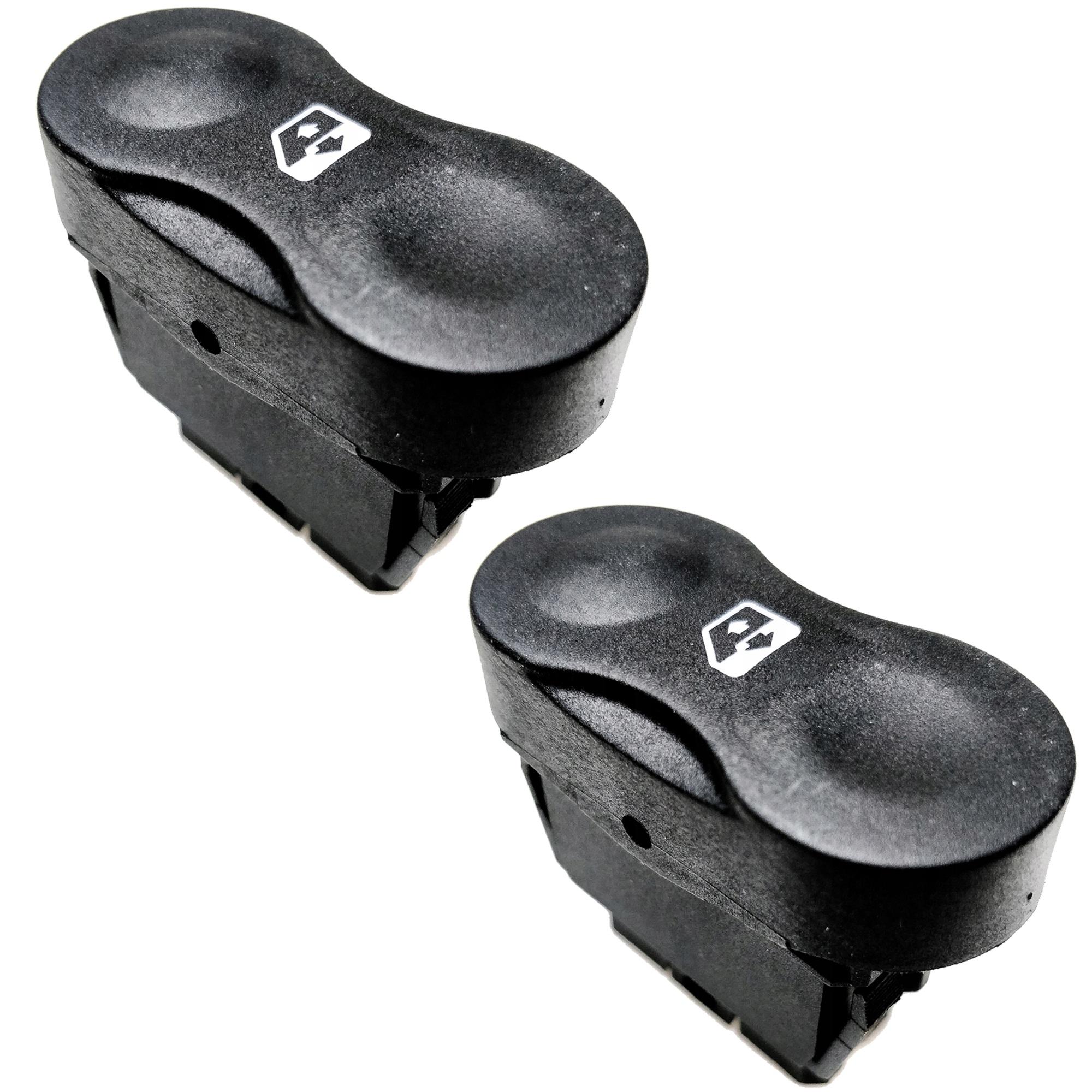 Bouton leve vitre avant droit ET gauche pour Duster Logan Sandero Stepway PARTSLINE KC01011