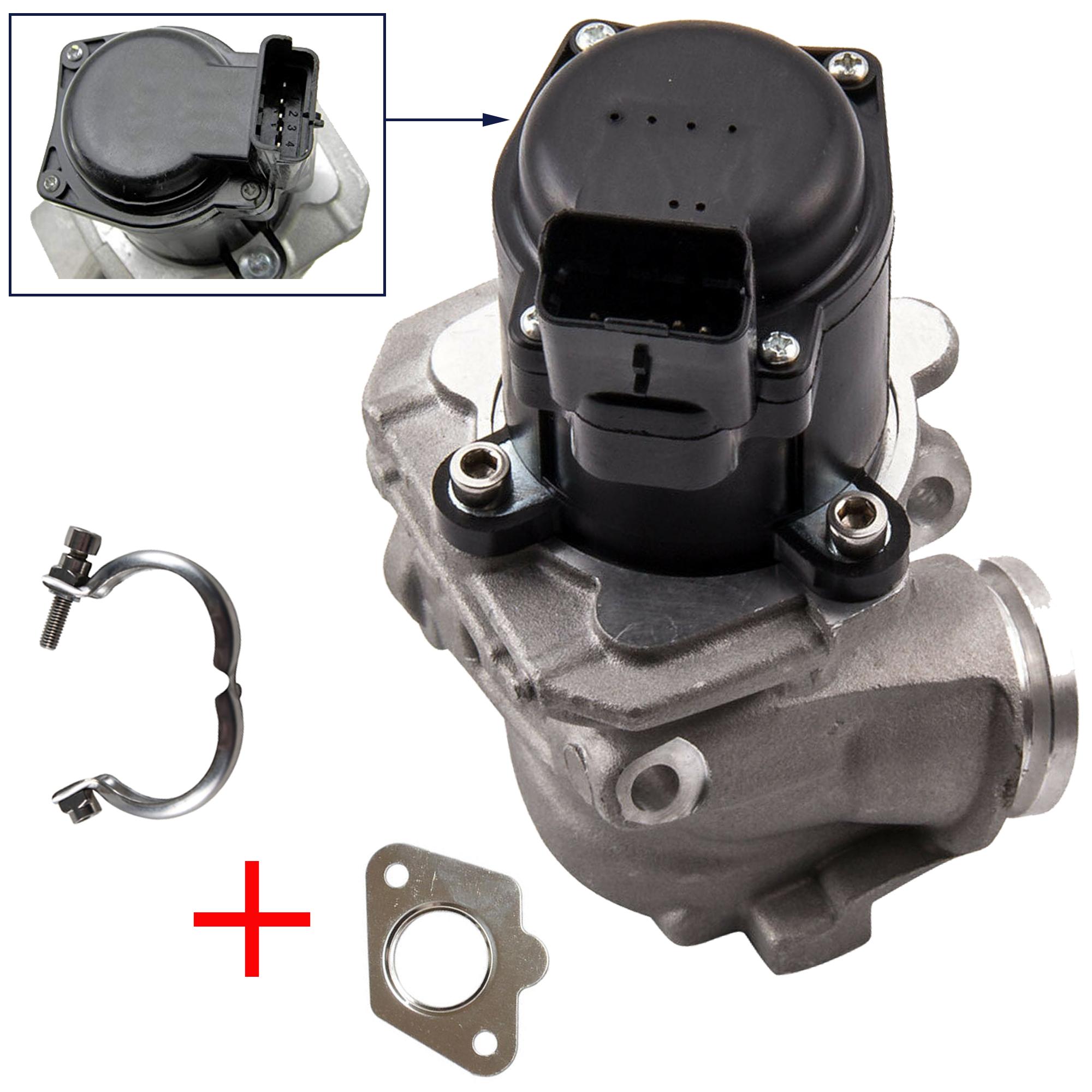 Vanne EGR + Collier pour 207 206 C3 Bipper Nemo 1.4 HDi PARTSLINE KC01013