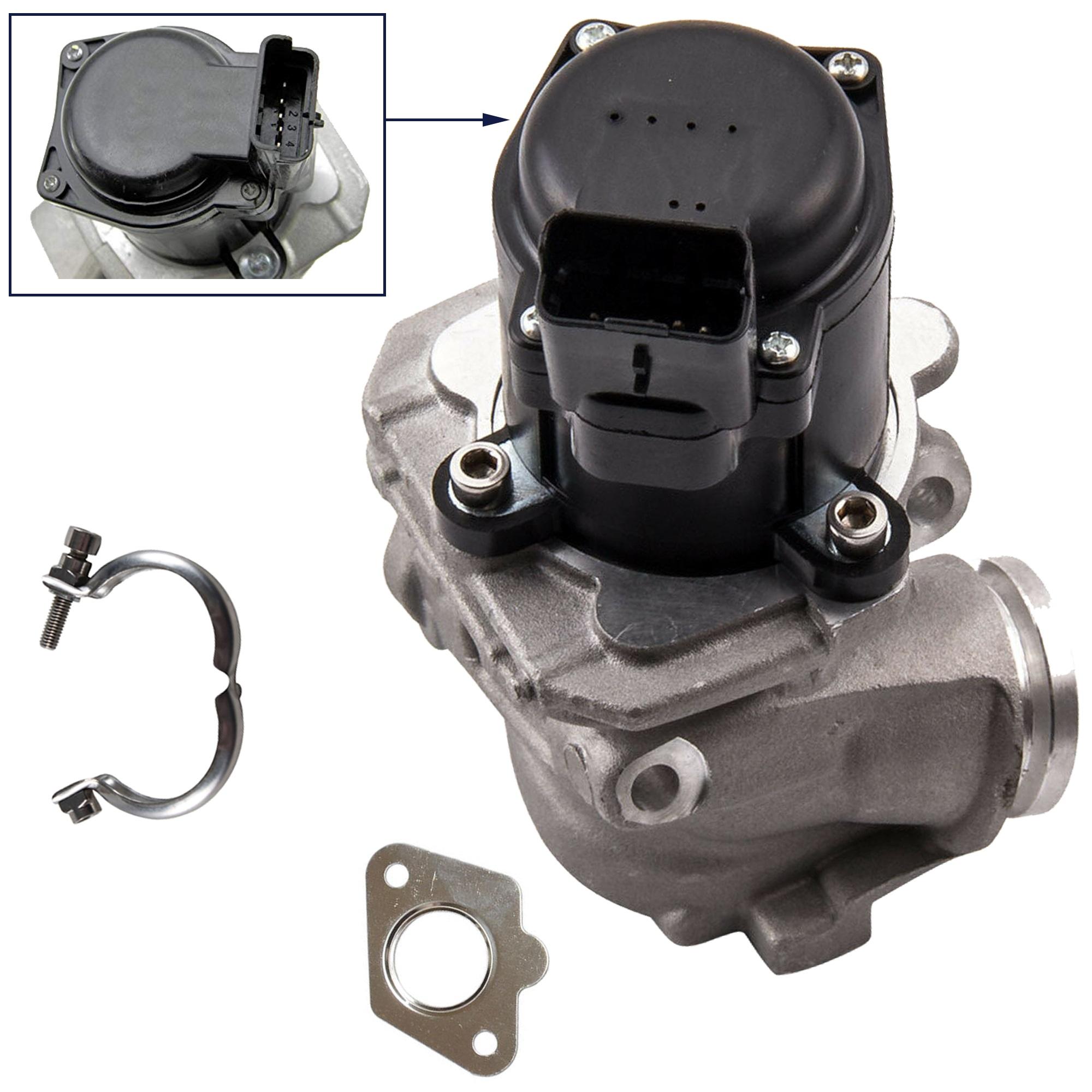 Vanne EGR + Collier pour 207 206 C3 Bipper Nemo 1.4 HDi PARTSLINE KC01013