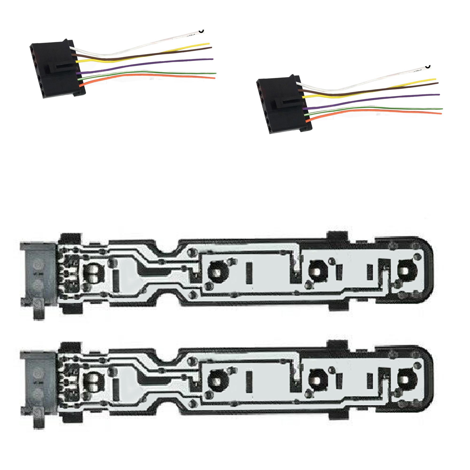 Platine de feu arrière gauche et droit + faisceau électrique pour Ford Transit PARTSLINE KC01028