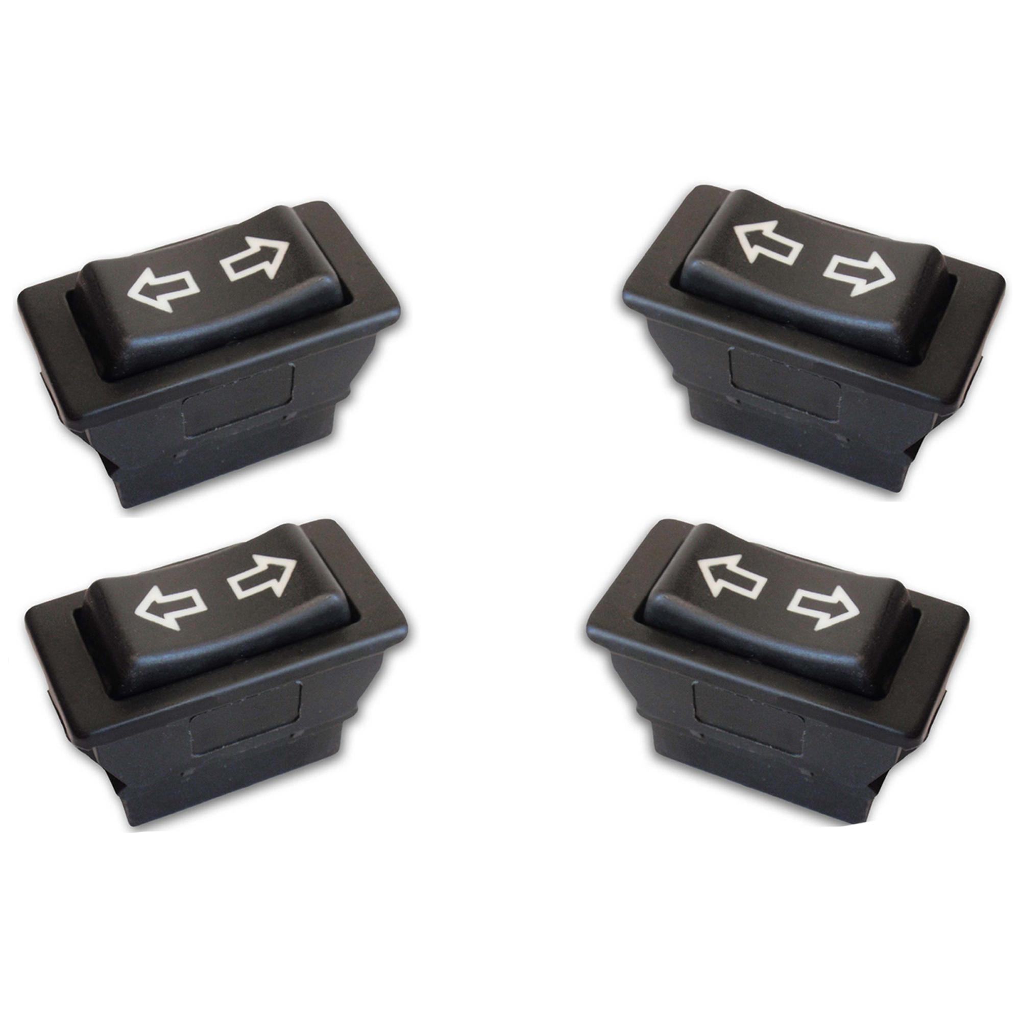 4 boutons leve vitre universels 5 broches PARTSLINE KC01064
