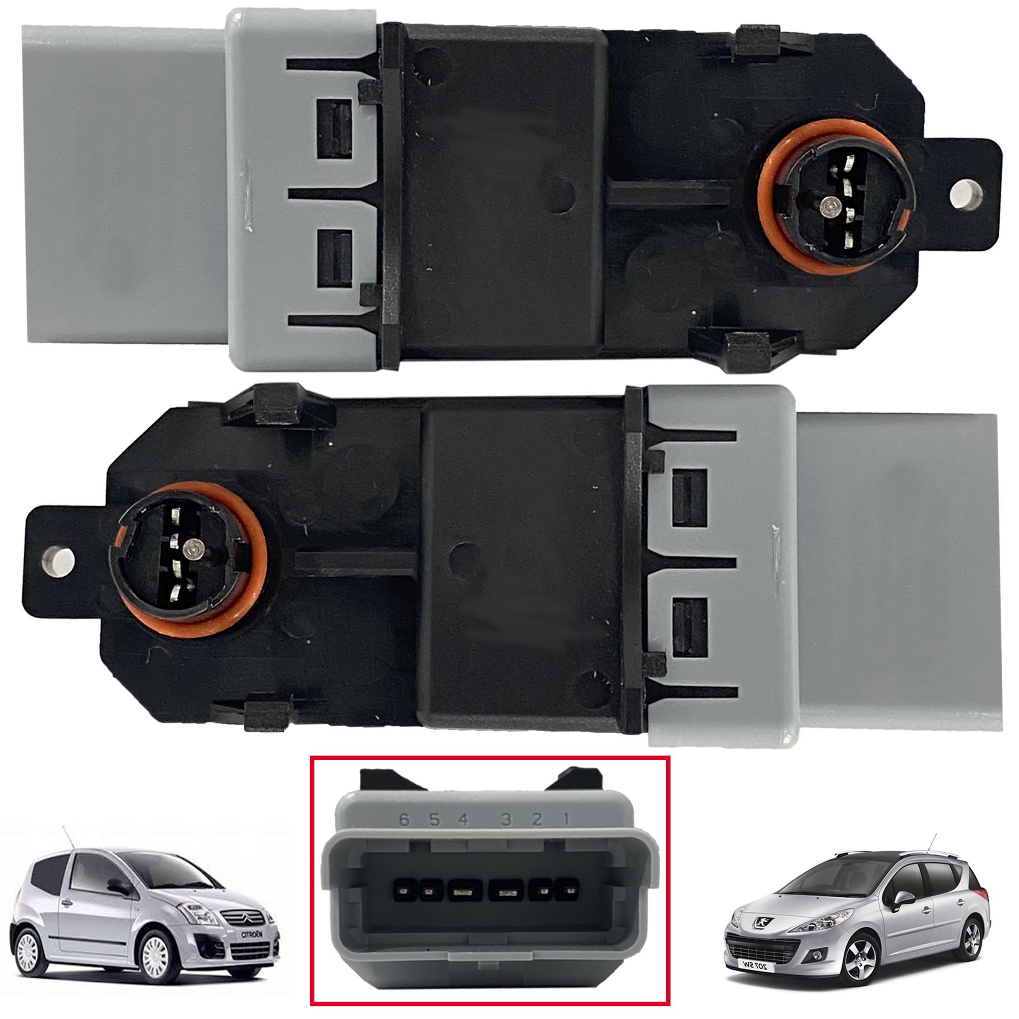 2x Boitier Module Confort Temic pour C2 C3 C4 206 207 308 Expert PARTSLINE KC01099