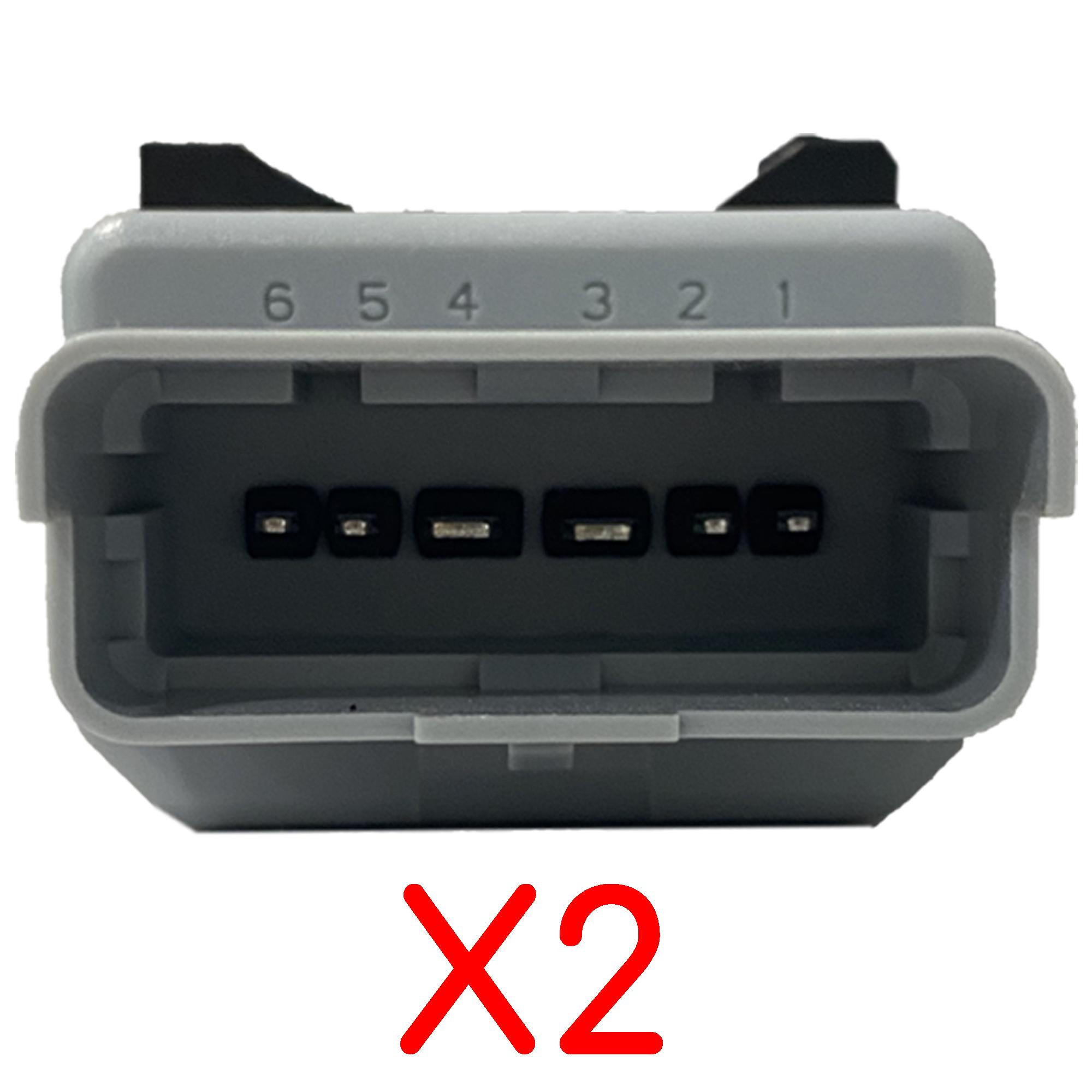 2x Boitier Module Confort Temic pour C2 C3 C4 206 207 308 Expert PARTSLINE KC01099