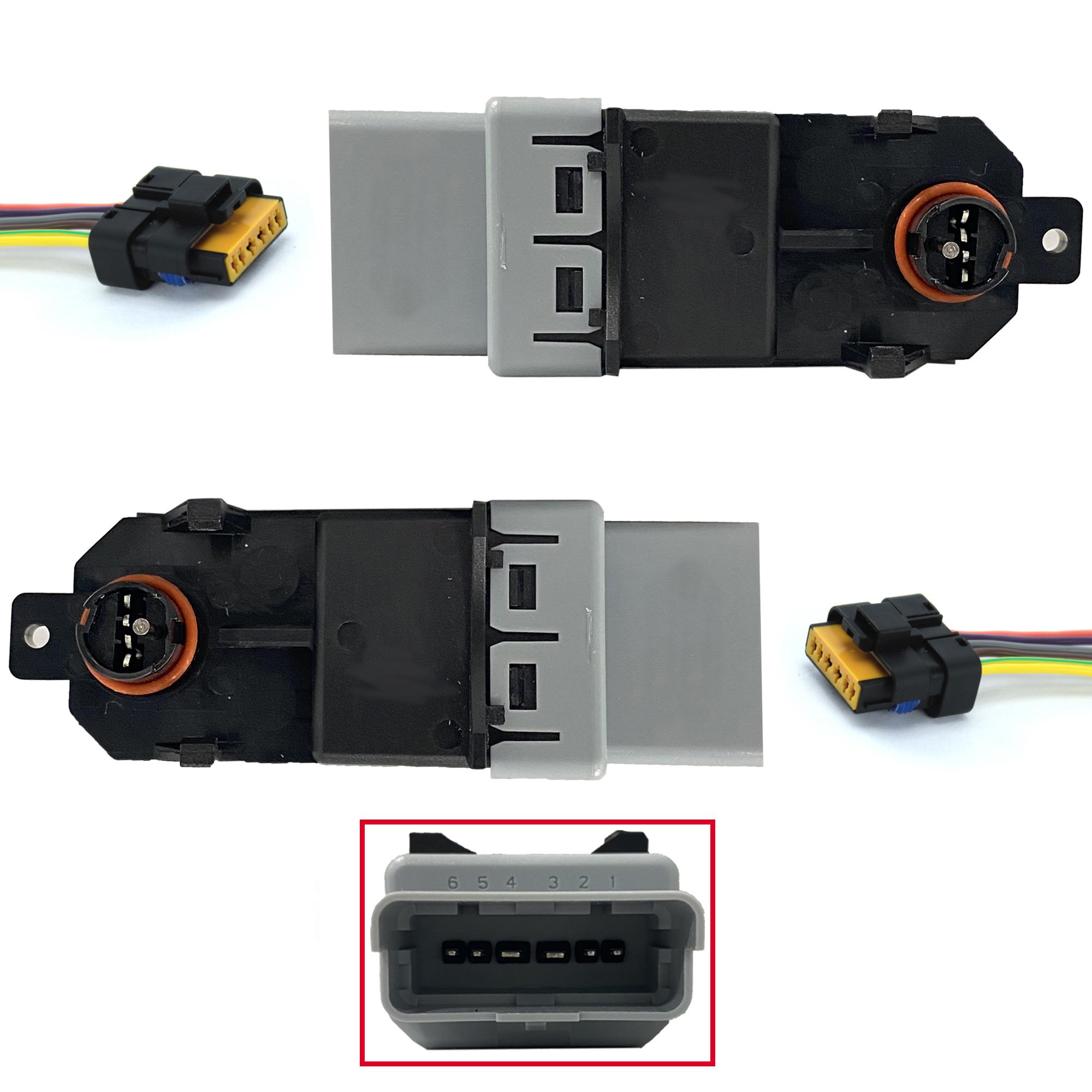 Lot 2 Boitier Module Temic connectique pour C2 C3 C4 Jumpy 206 207 308 Expert PARTSLINE KC01101