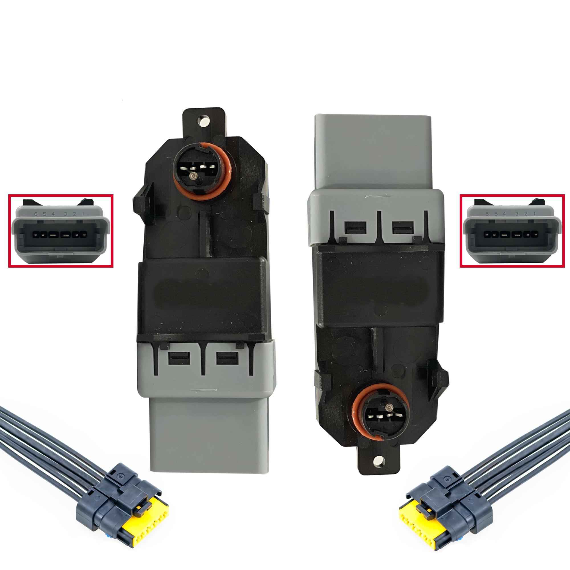 Lot 2 Boitier Module Temic connectique pour C2 C3 C4 Jumpy 206 207 308 Expert PARTSLINE KC01101