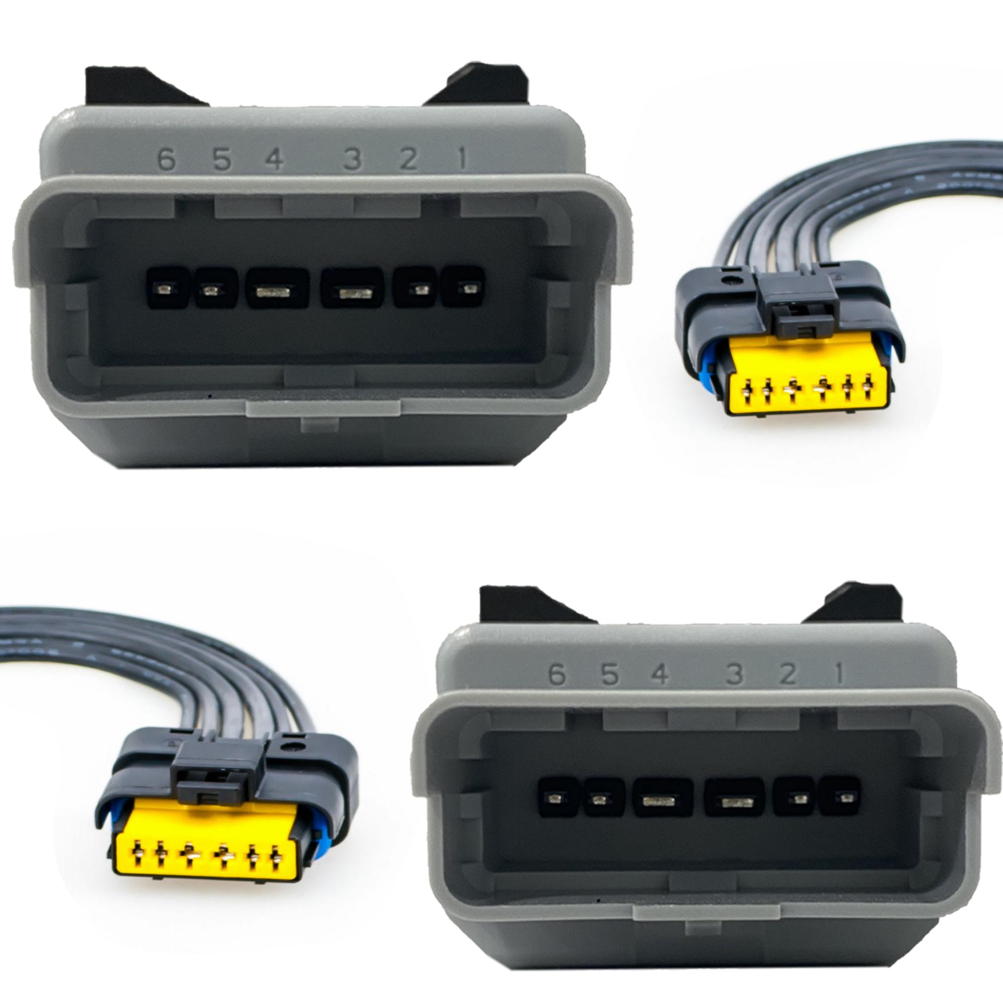 Lot 2 Boitier Module Temic connectique pour C2 C3 C4 Jumpy 206 207 308 Expert PARTSLINE KC01101