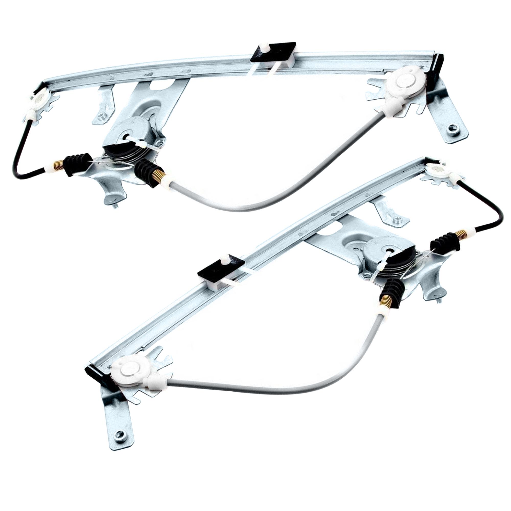 (Lot de 2) Mécanisme de lève-vitre arrière droit et gauche pour Renault Modus PARTSLINE KC01102