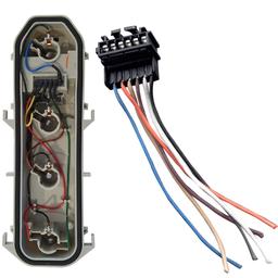 Kit Faisceau + Platine de feu arrière gauche ou droite pour Clio 2 Phase 2 PARTSLINE KC01105