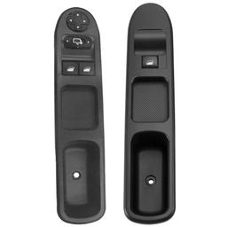 Platine boutons leve vitre avant gauche droite pour Peugeot 207 PARTSLINE KC01119