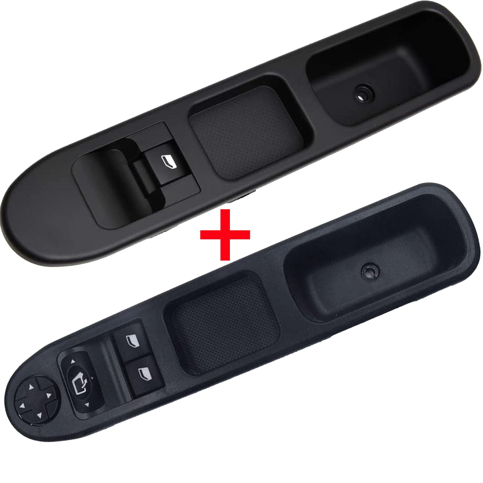 Platine boutons leve vitre avant gauche droite pour Peugeot 207 PARTSLINE KC01119