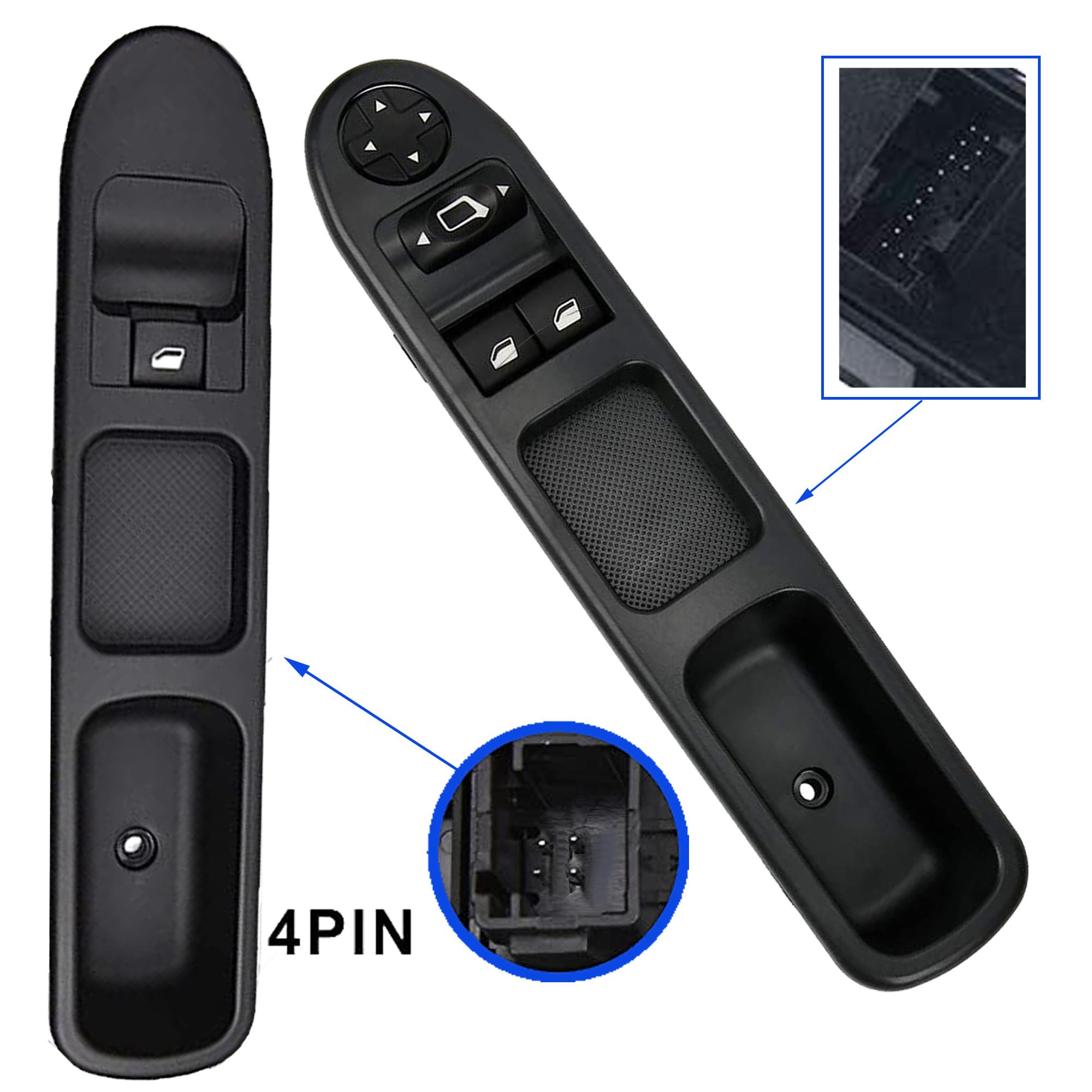 Platine boutons leve vitre avant gauche droite pour Peugeot 207 PARTSLINE KC01119