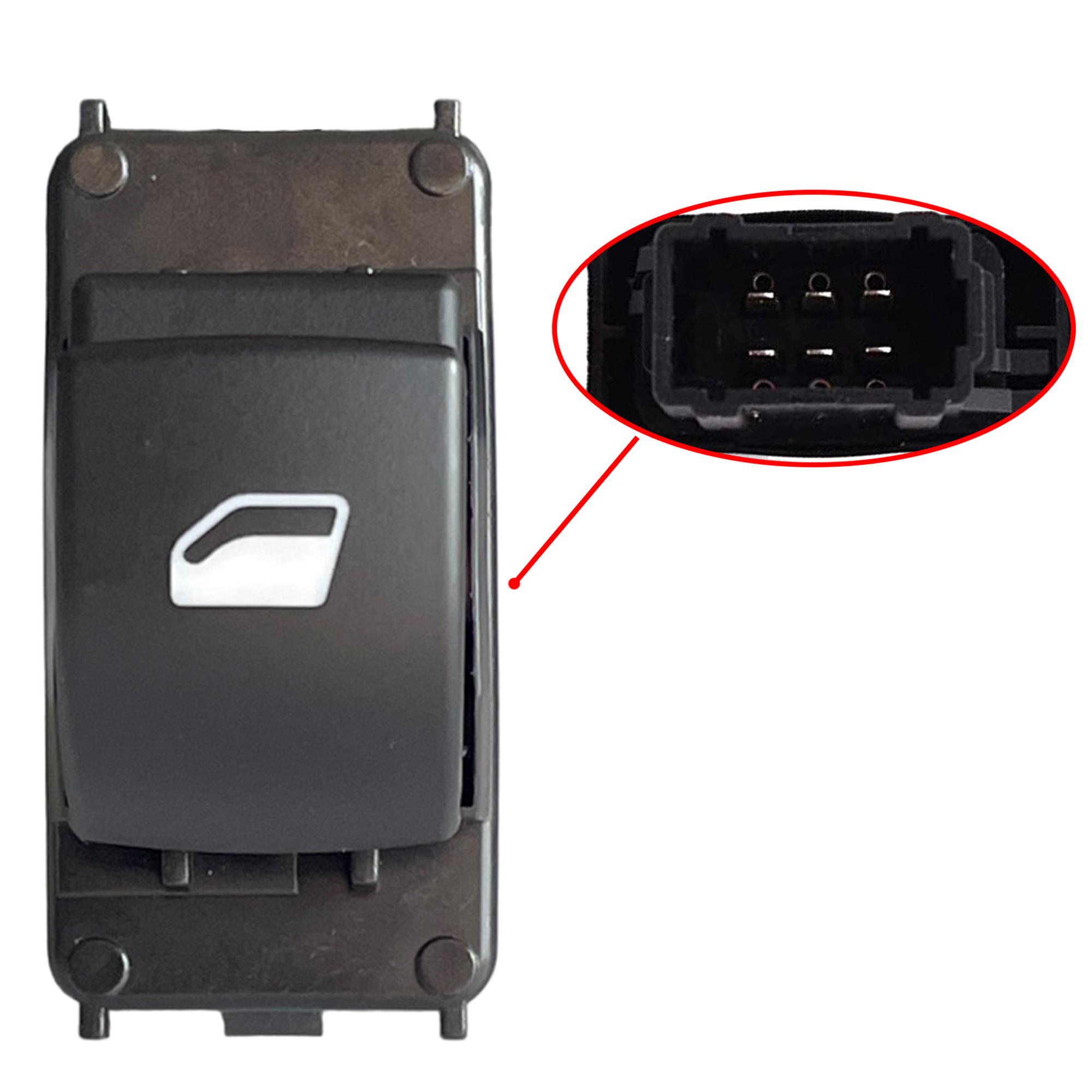 Lot 4 boutons interrupteur lève vitre avant arriere pour Peugeot 207 207+ ou SW PARTSLINE KC01120