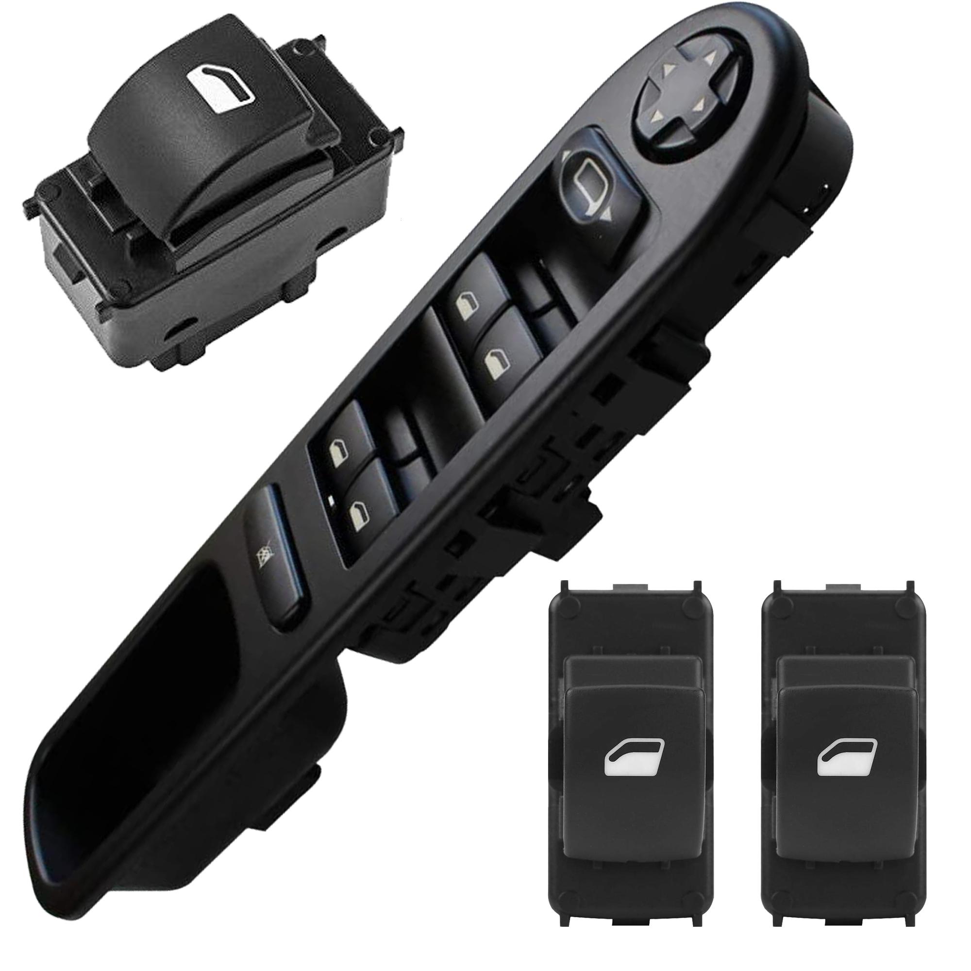Lot 4 boutons interrupteur lève vitre avant arriere pour Peugeot 207 207+ ou SW PARTSLINE KC01120