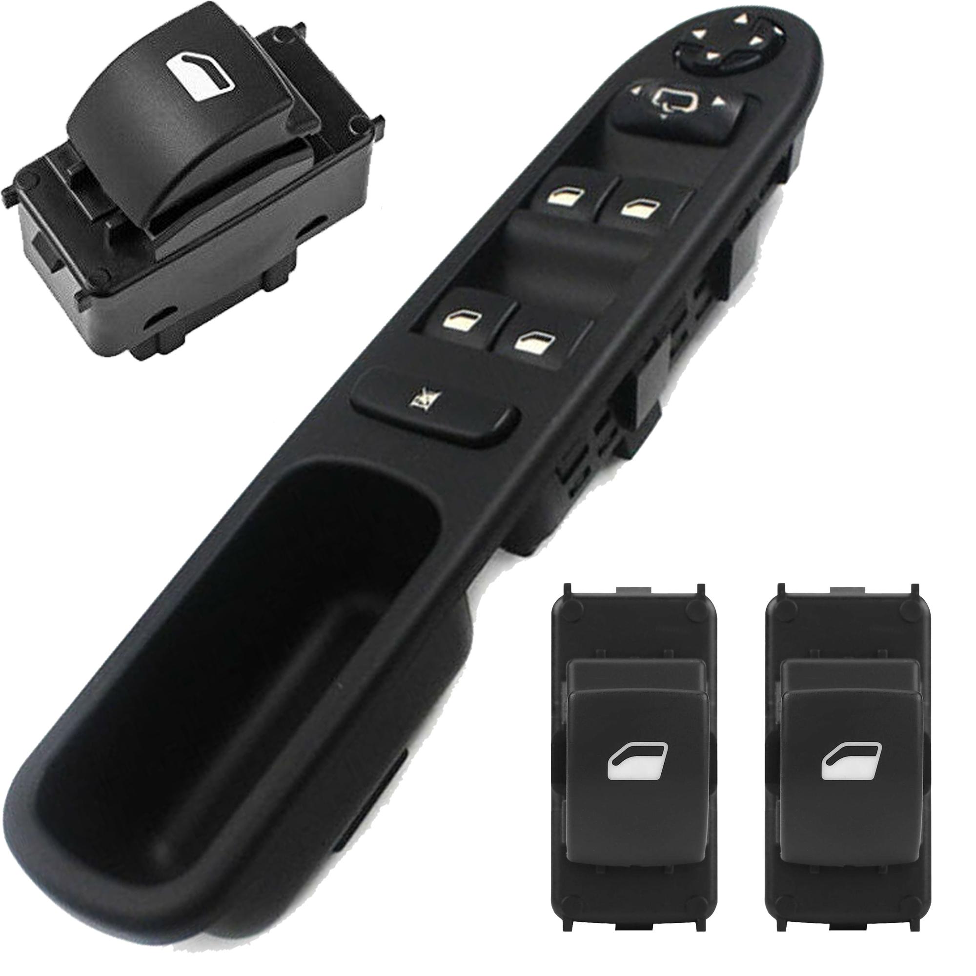 Lot boutons commande leve vitre pour Peugeot 207 207 SW avant arriere gauche droit PARTSLINE KC01121
