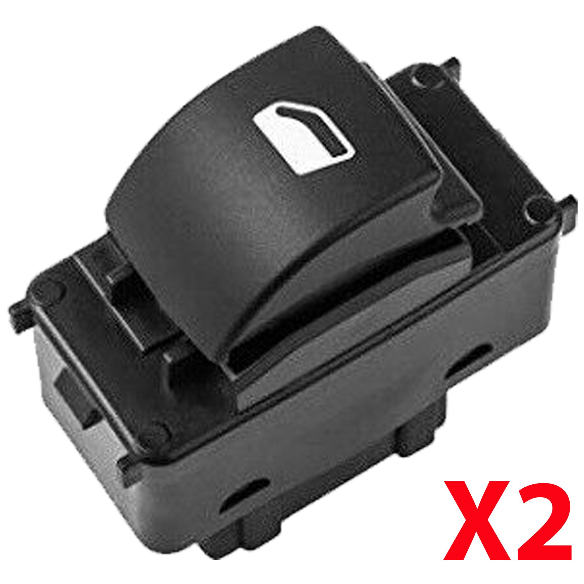 Bouton de lève-vitre avant gauche et droit pour Citroën et Peugeot PARTSLINE KC01122