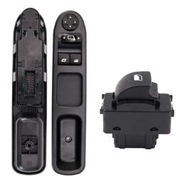 Bouton de lève-vitre avant gauche et droit pour Citroën et Peugeot PARTSLINE KC01123