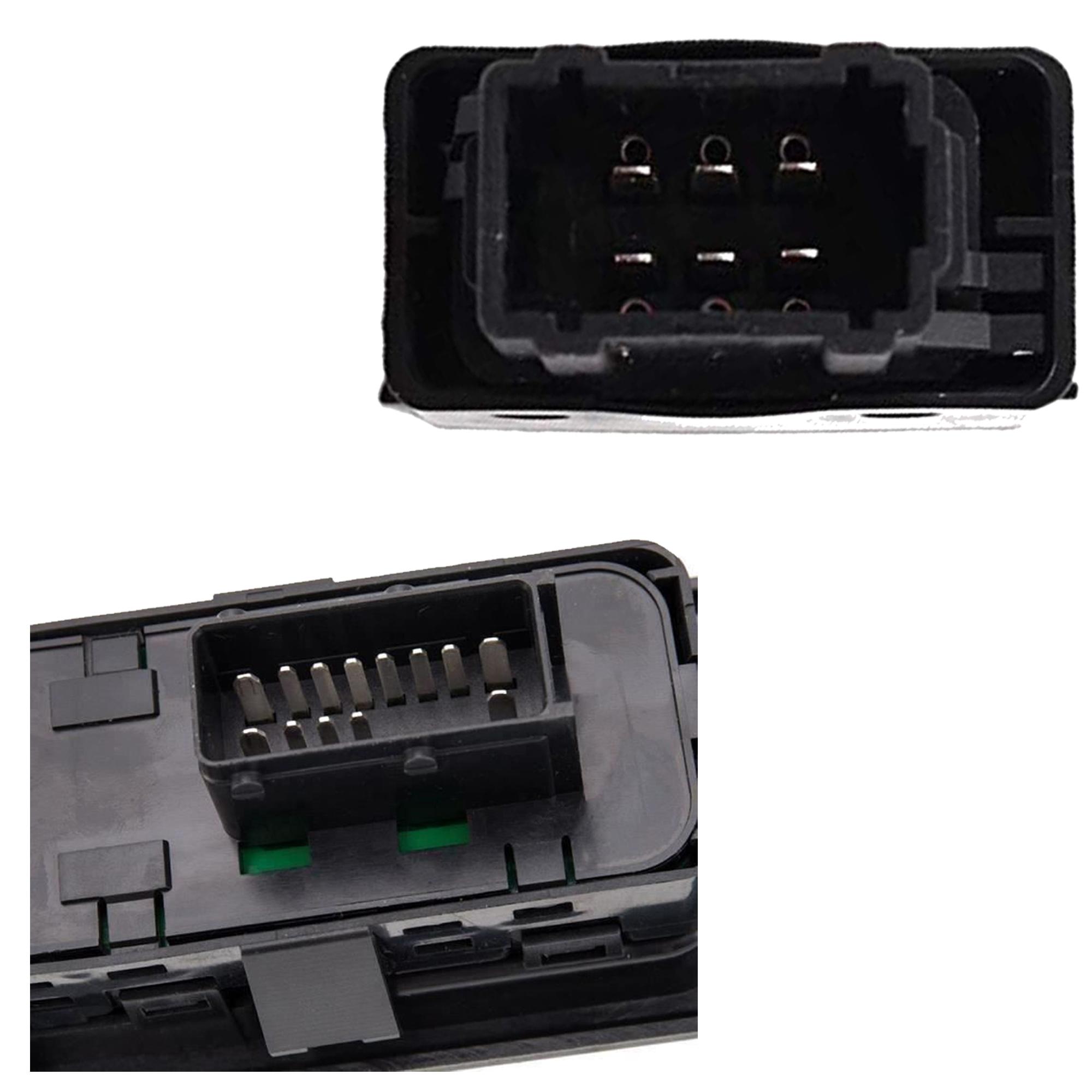 Bouton de lève-vitre avant gauche et droit pour Citroën et Peugeot PARTSLINE KC01123