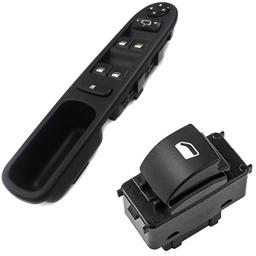 Kit platine avant gauche et bouton leve vitre avant droit pour Peugeot 207 207 SW PARTSLINE KC01124