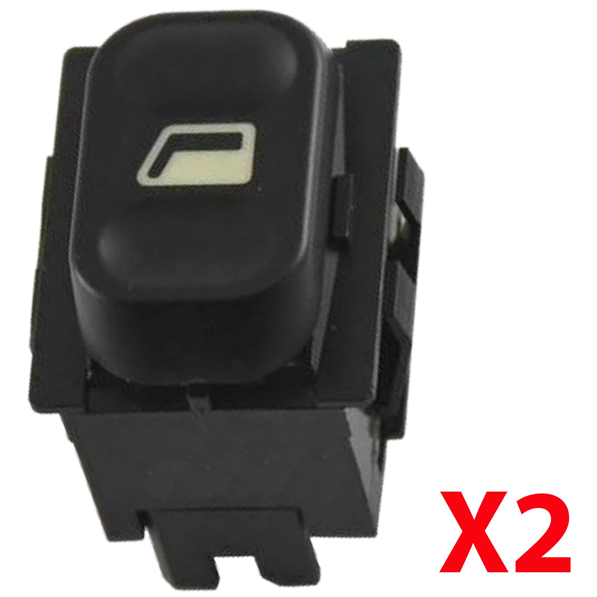 (Lot de 2) Bouton de lève-vitre avant pour Citroën Berlingo Peugeot Partner PARTSLINE KC01126