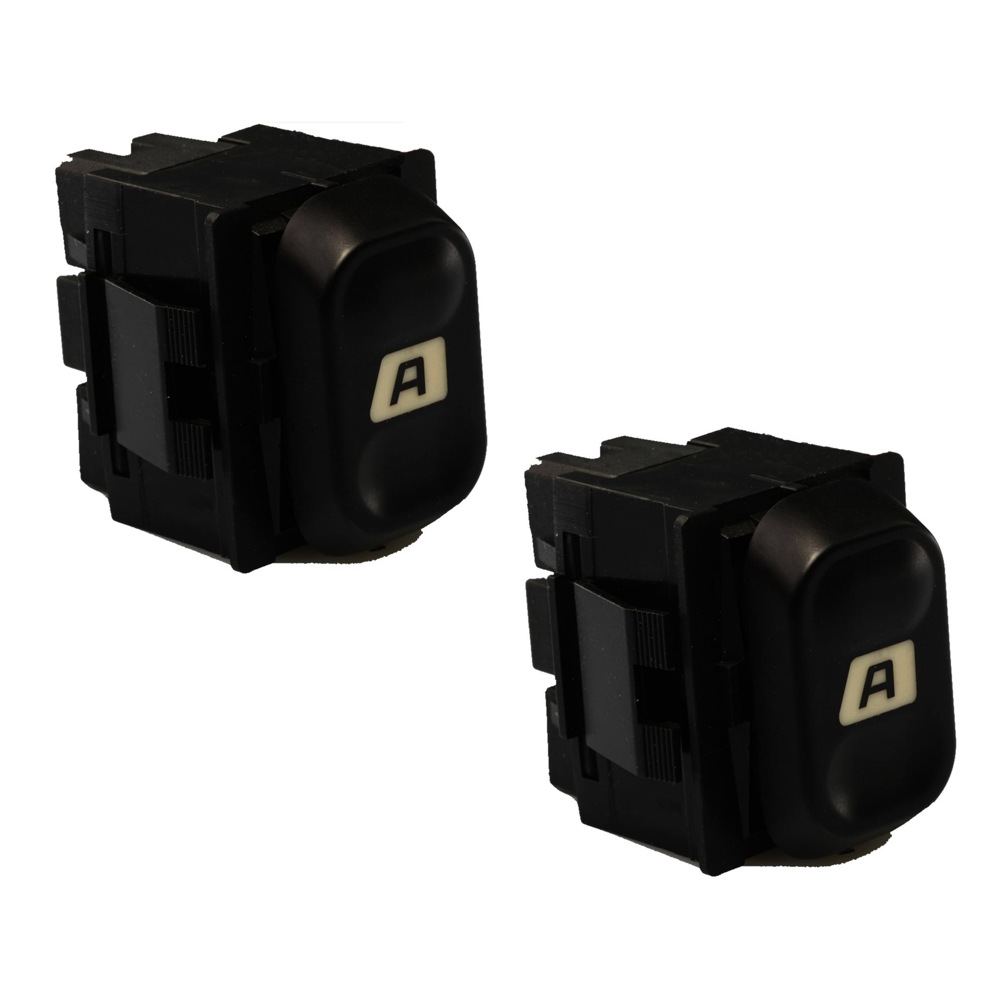 Bouton leve vitre avant droit ET gauche pour Citroen Berlingo Peugeot Partner PARTSLINE KC01127