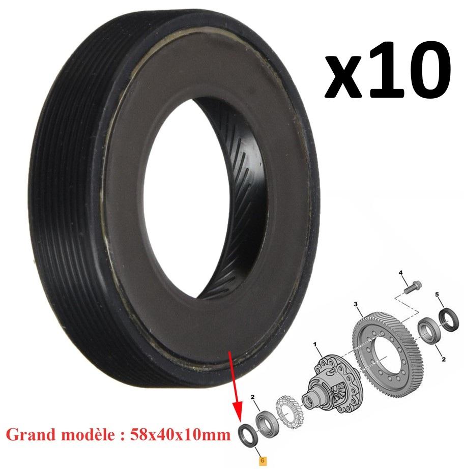 Lot 10 Joint spi boite gauche pour 208 308 C3 C4 3008 5008 PARTSLINE KC01149