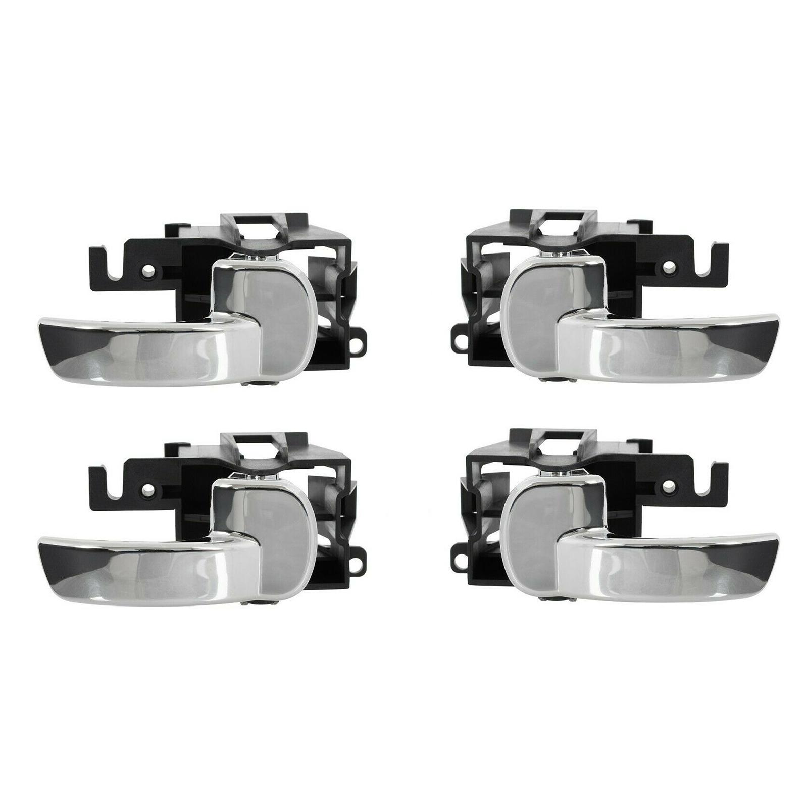 Lot de 4 Poignée de porte intérieure pour Nissan Navara NP300 Pathfinder R51 D40 KC01158