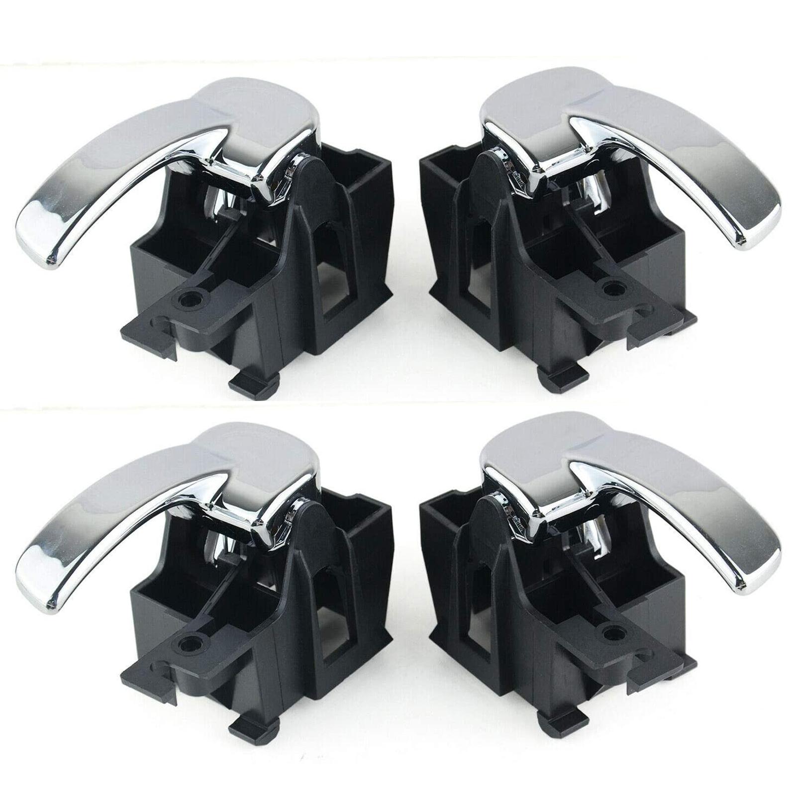 Lot de 4 Poignée de porte intérieure pour Nissan Navara NP300 Pathfinder R51 D40 KC01158