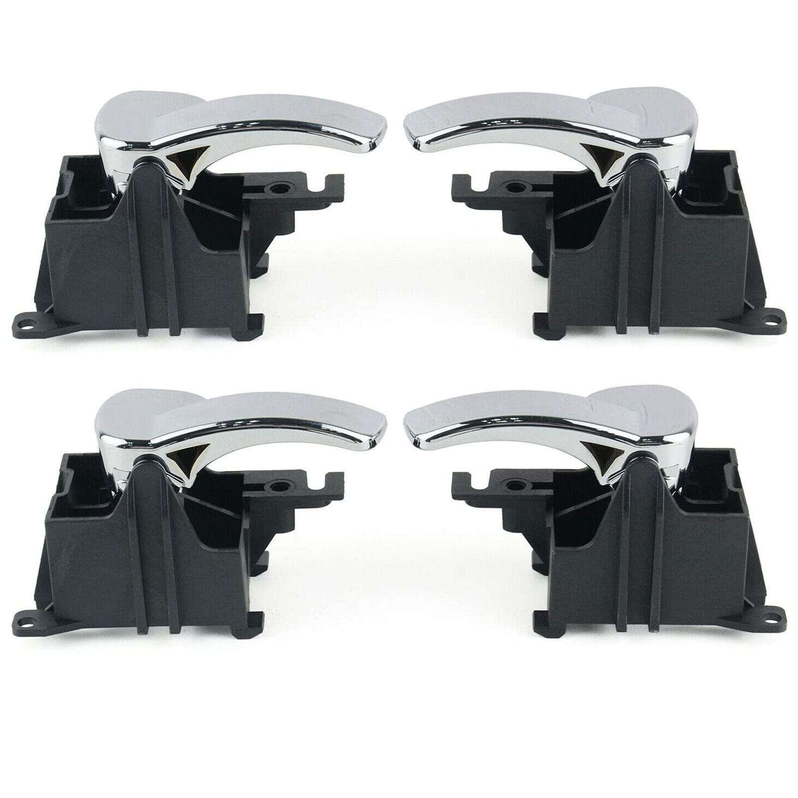 Lot de 4 Poignée de porte intérieure pour Nissan Navara NP300 Pathfinder R51 D40 KC01158